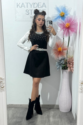 Sarafan cu cristale Daiana