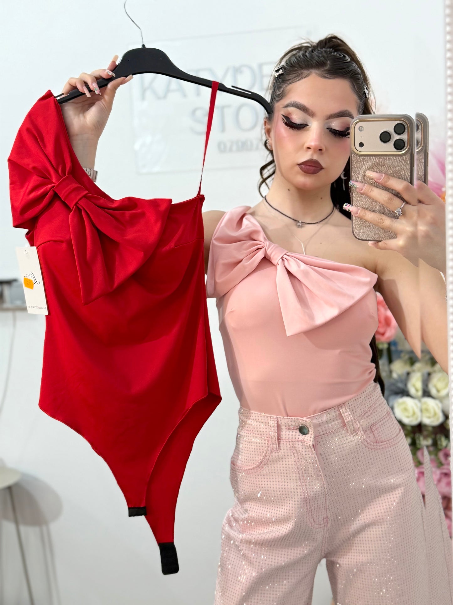 Body dama elegant Bow
