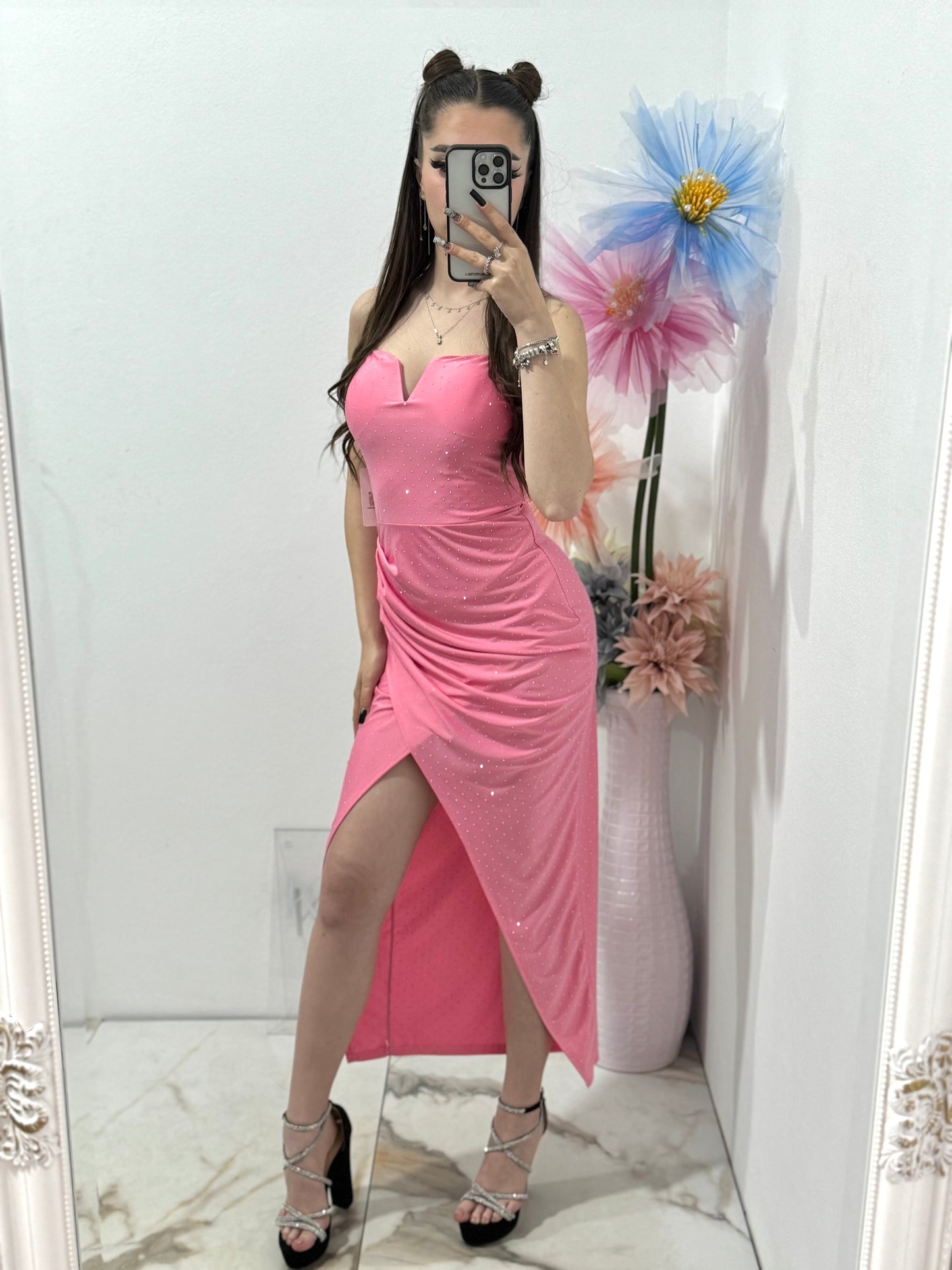 Rochie elegantă cu cristale Gabrielle
