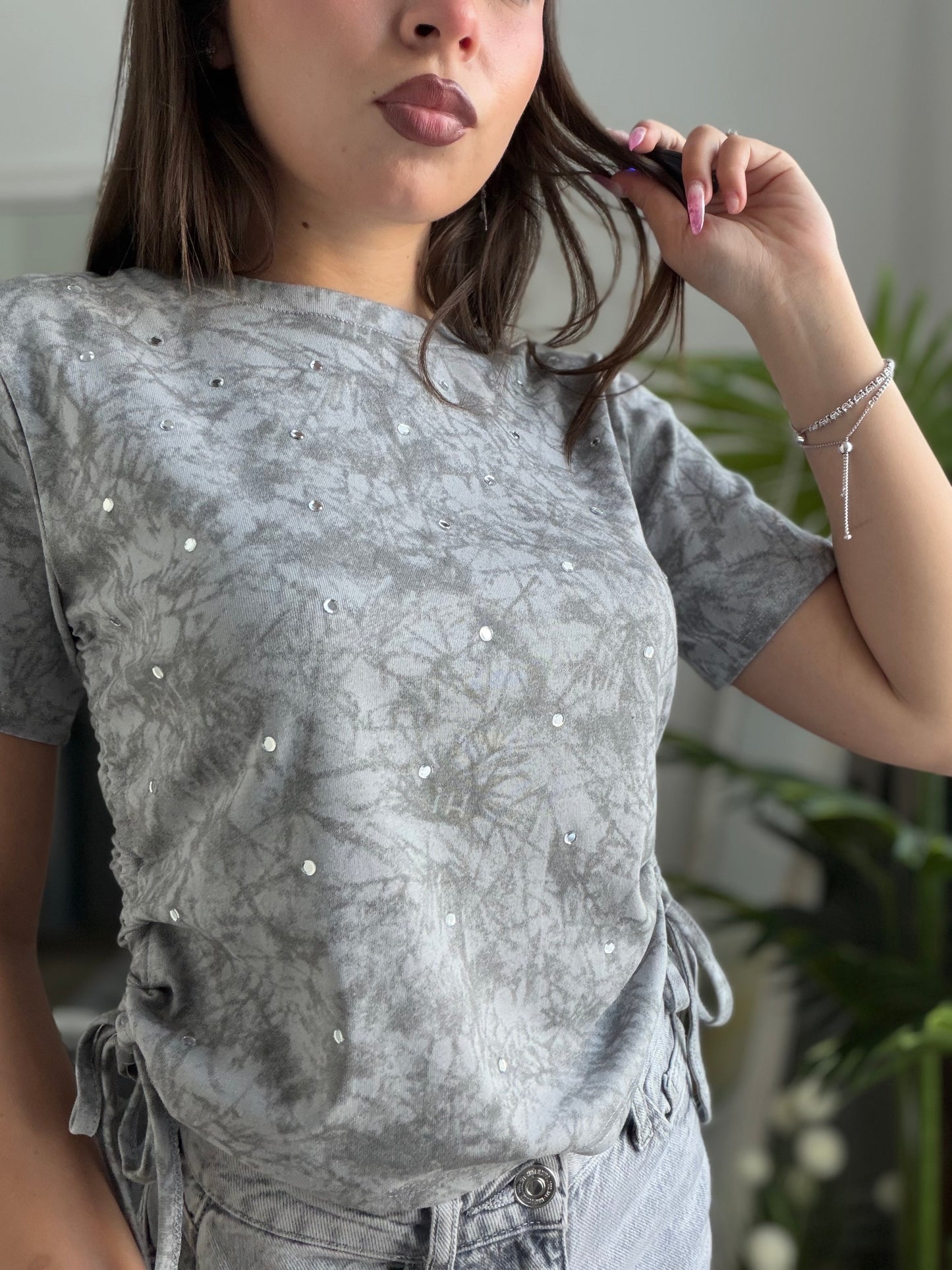 Tricou DEEA gri
