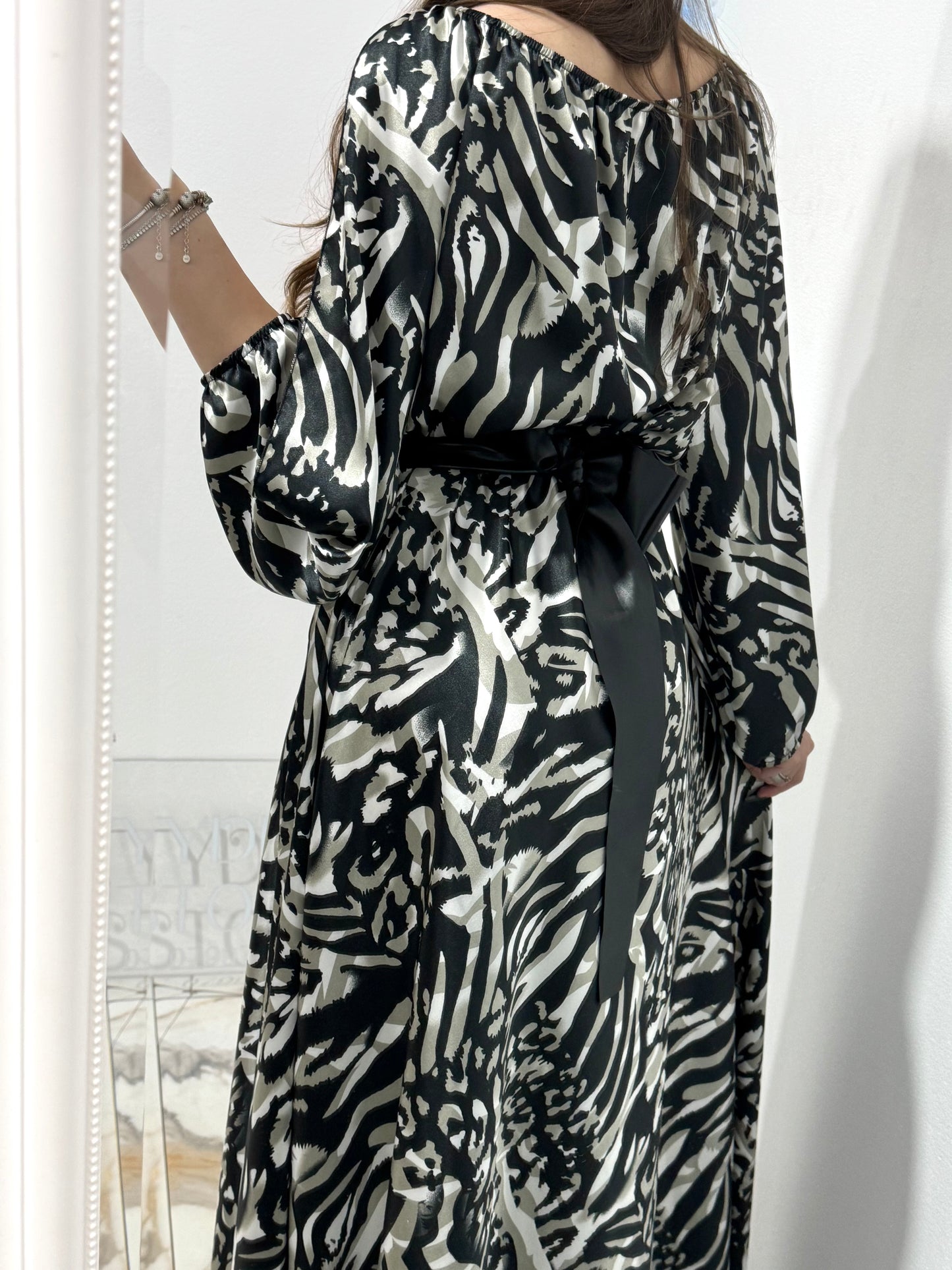 Rochie satin Deea