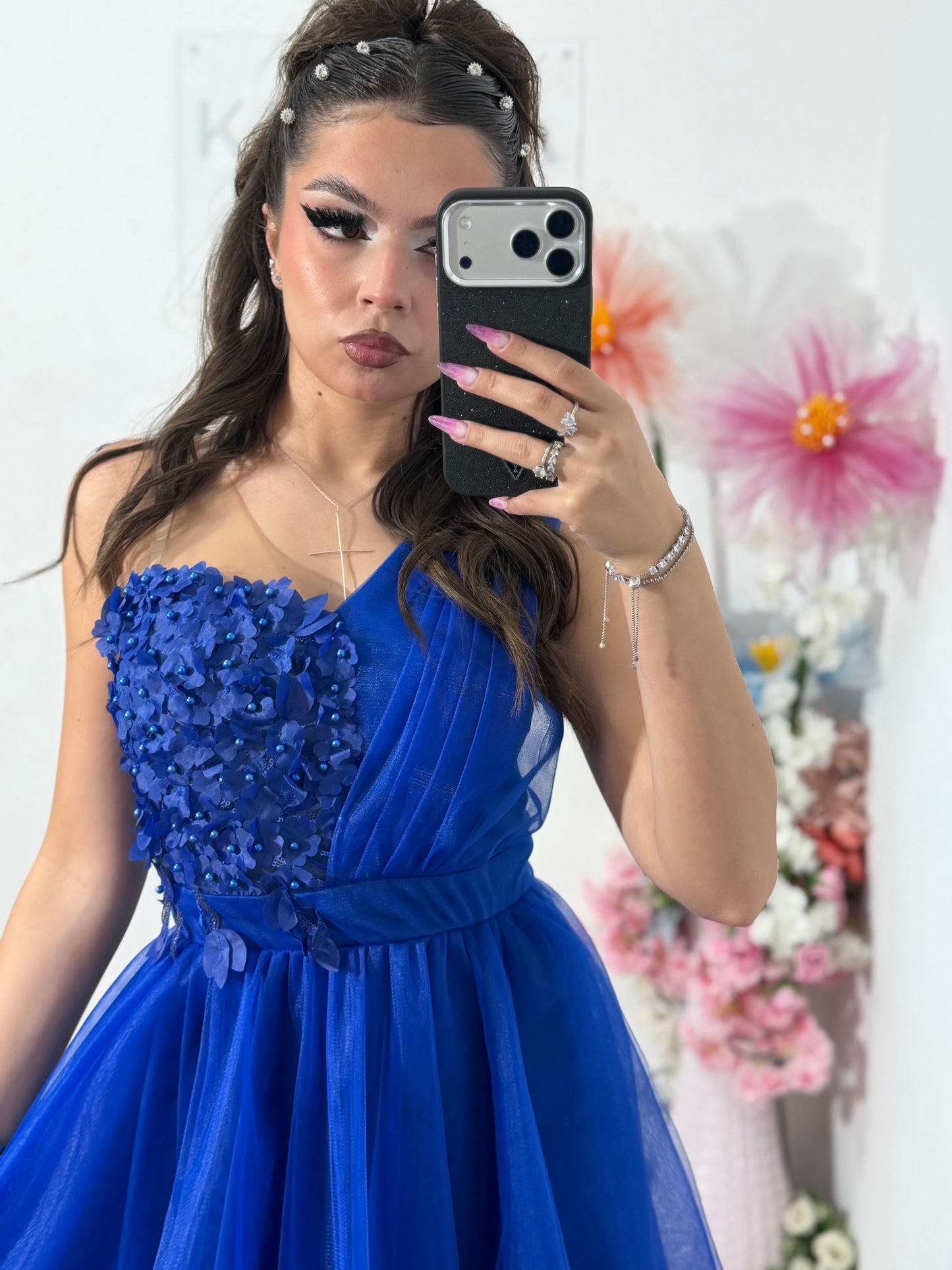 Rochie Anastasia albastru electric