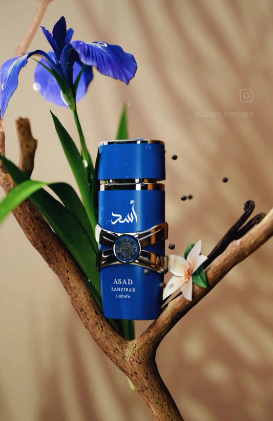 Apa de Parfum Asad Zanzibar, Lattafa, Barbati - 100ml