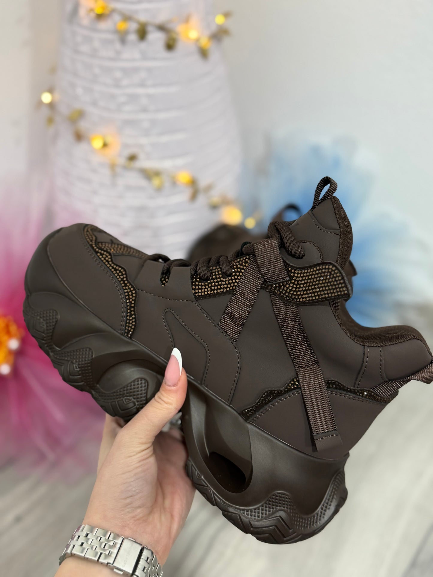 Adidași L.K VAN Brown