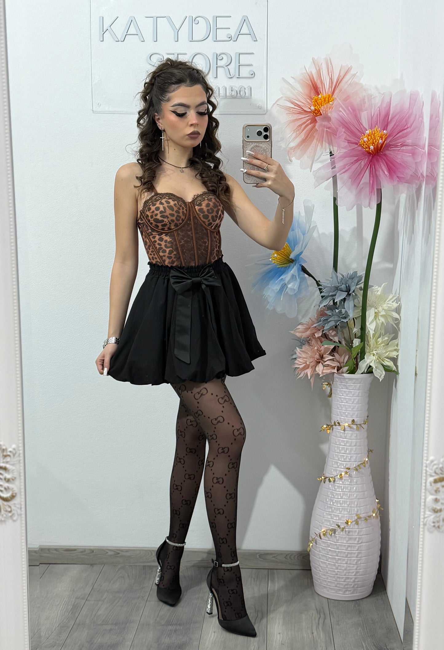 Top animalprint OLGA