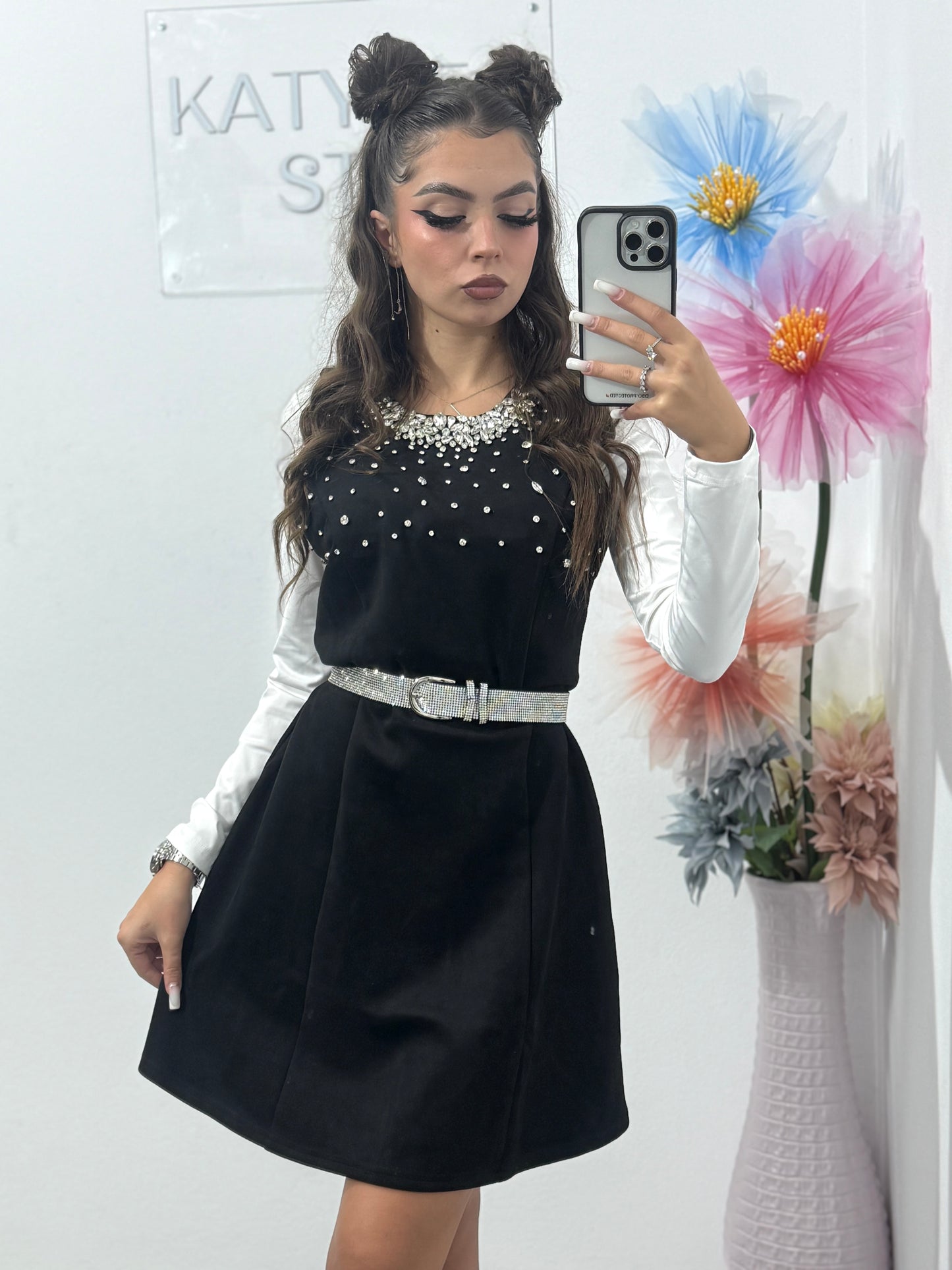 Sarafan cu cristale Daiana