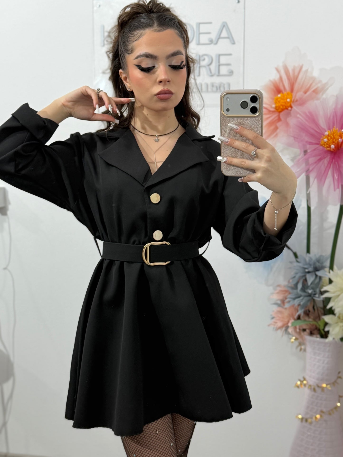 Salopetă eleganta neagra RALUKA