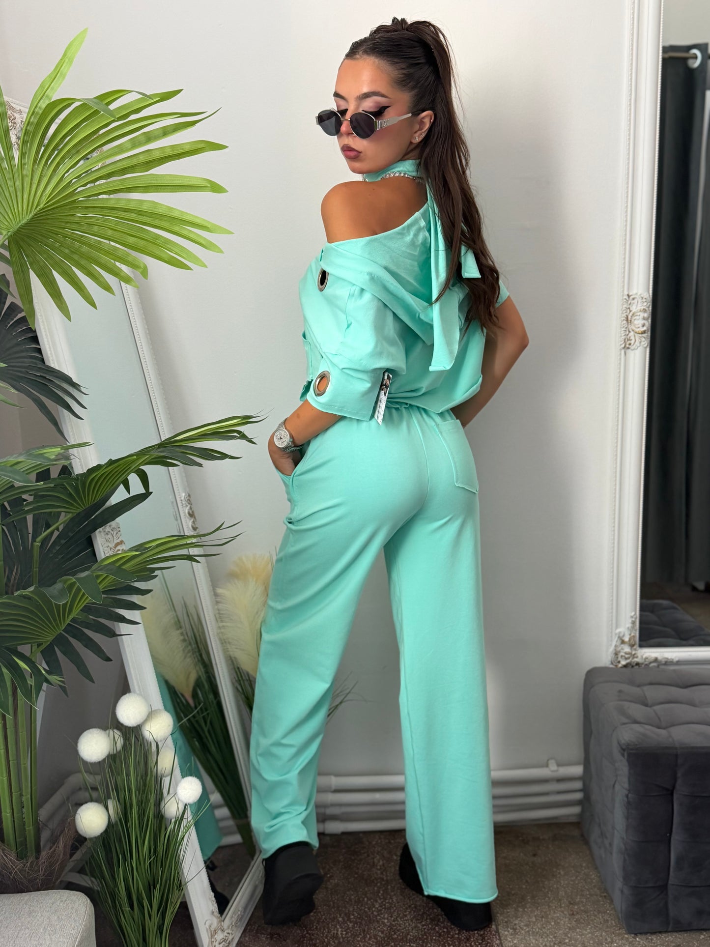 Compleu din 3 piese EXOTIC menta