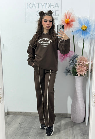 Trening Casual „January Second Batteries” – Set Hanorac + Pantaloni MARO