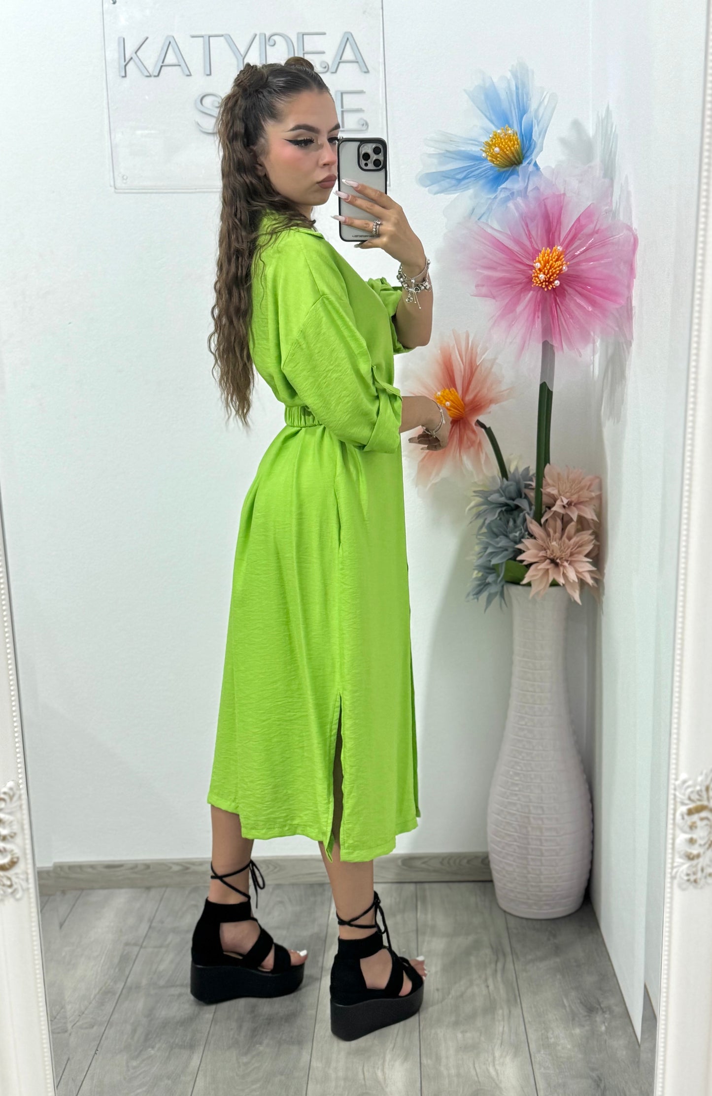 Rochie tip cămașă BeBe