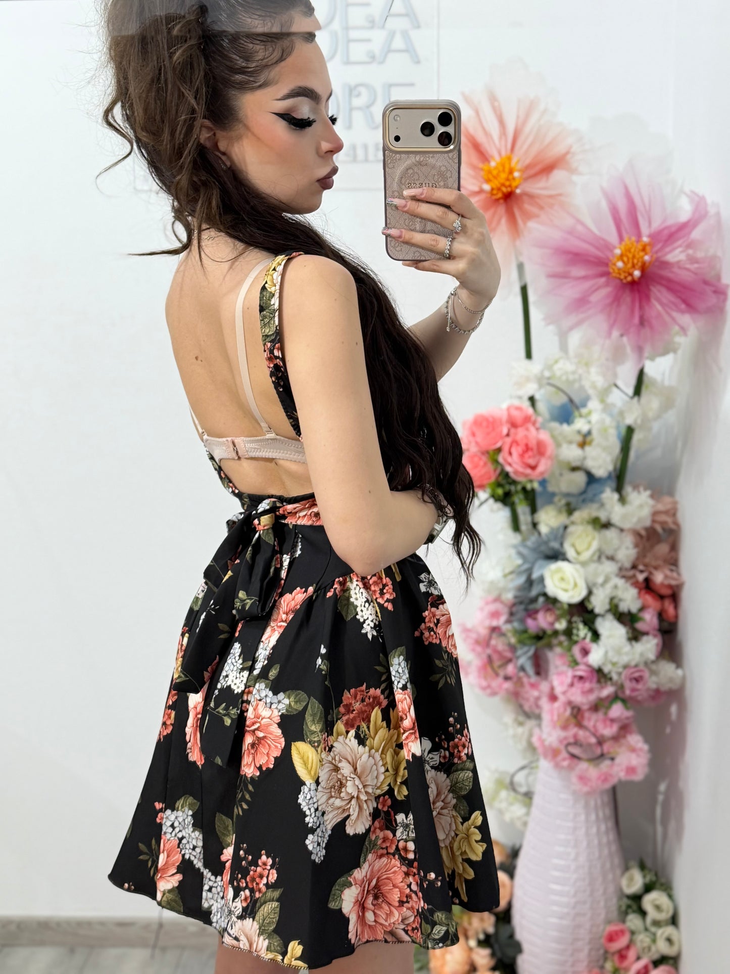 Rochie cu imprimeu floral VANESSA