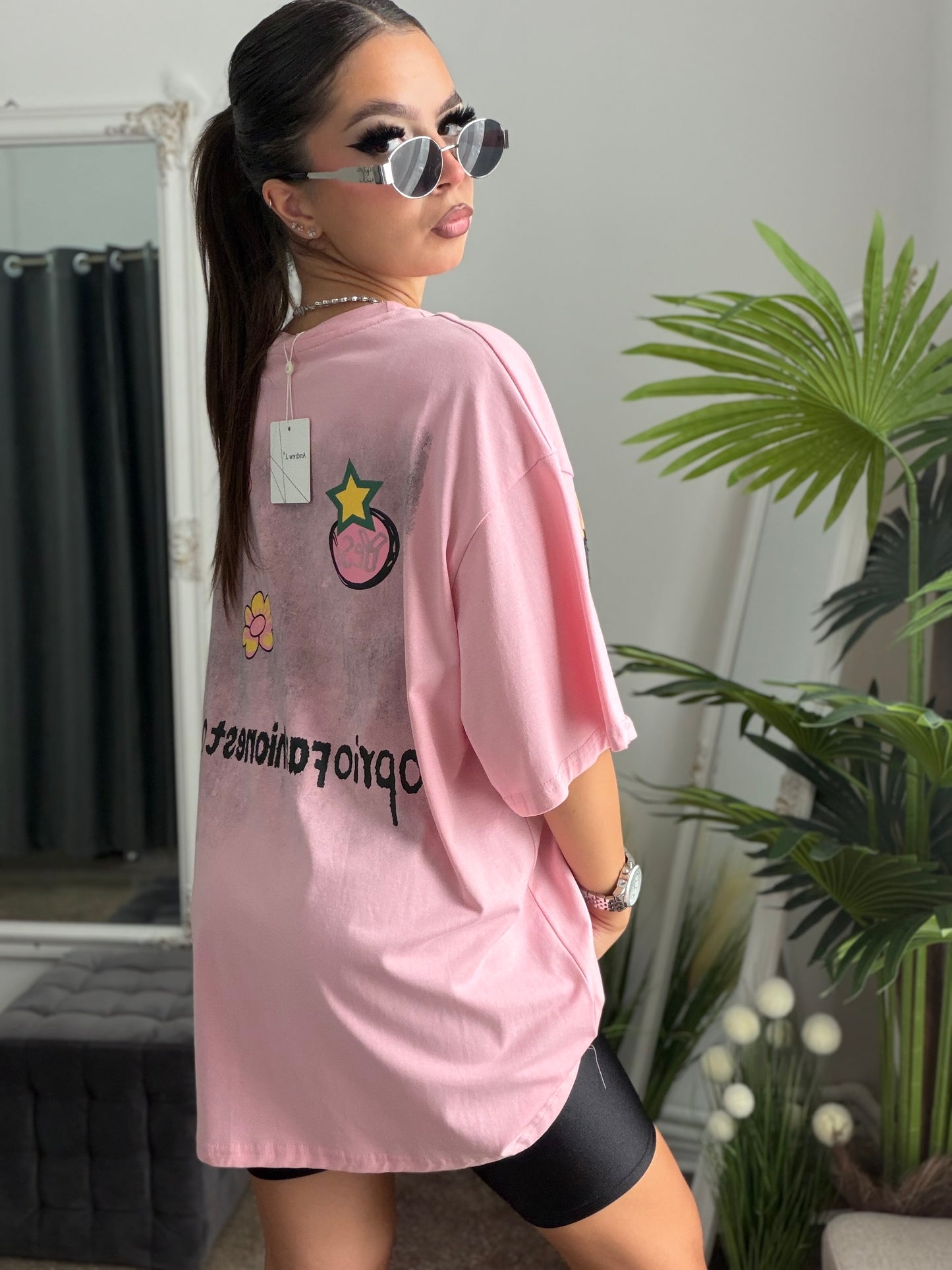 Tricou roz LOLYPOP