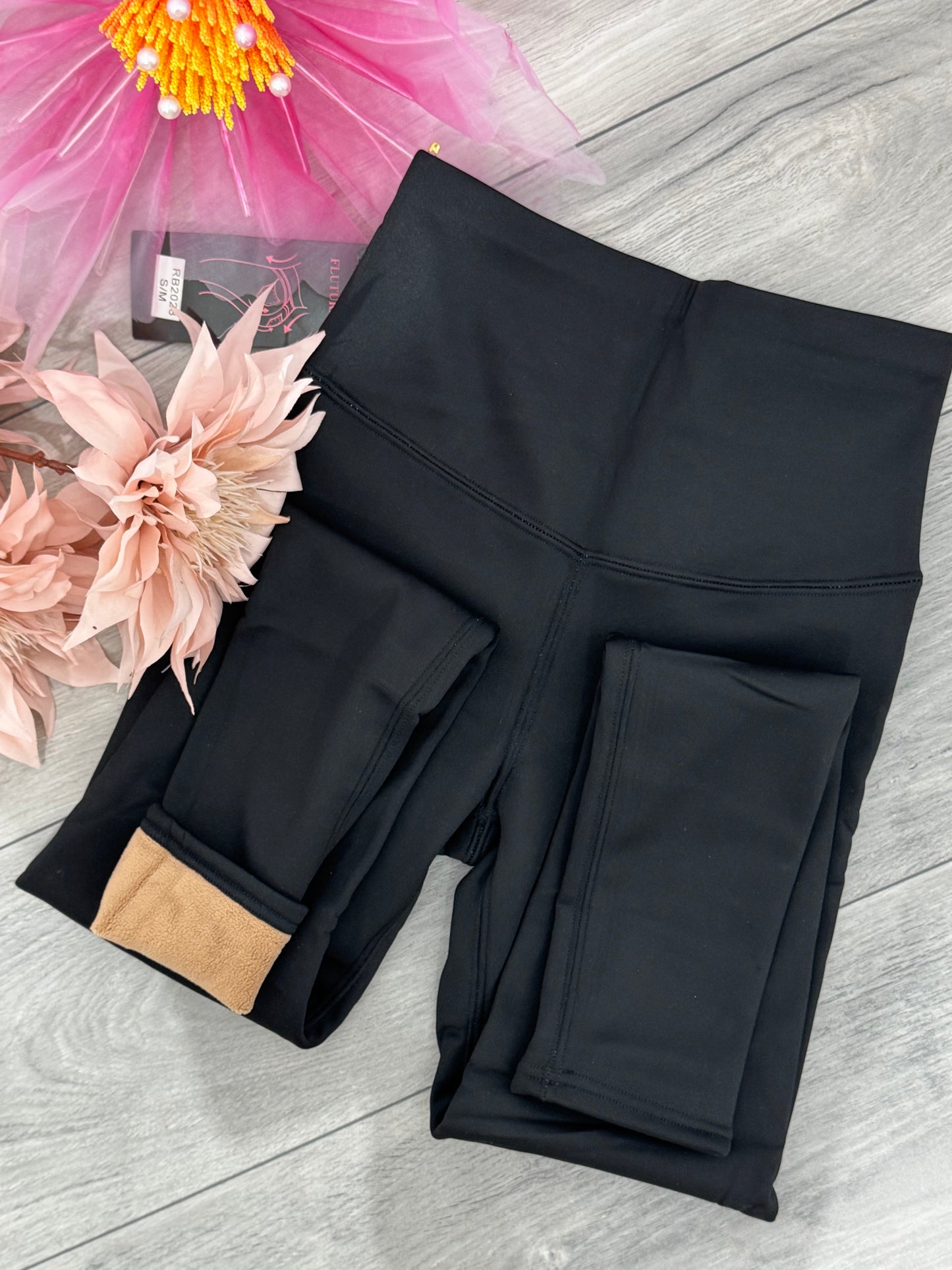 Colanți negri termici Alina