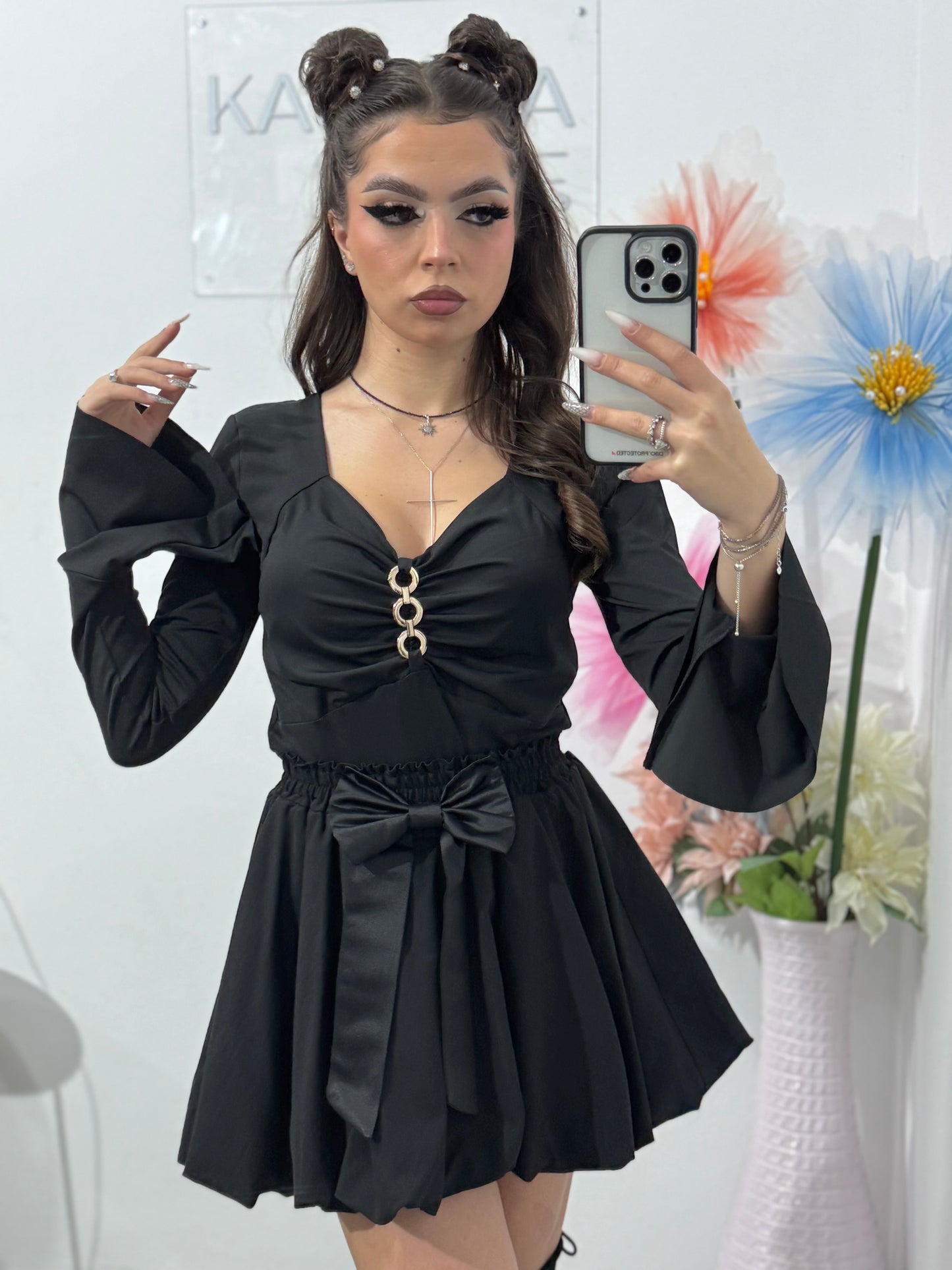 Bluză neagră MATILDA