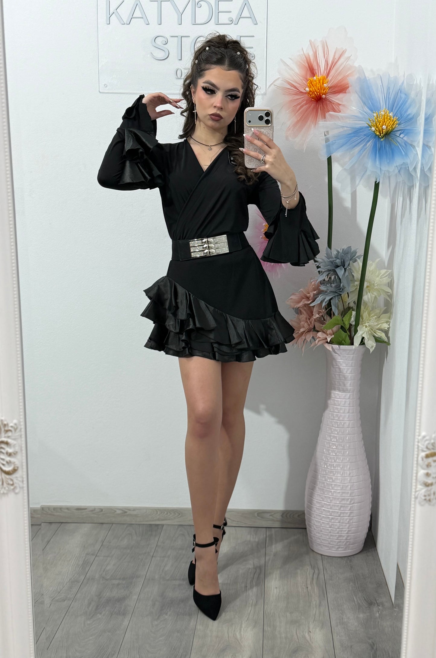 Compleu din 2 piese negru ANDREW