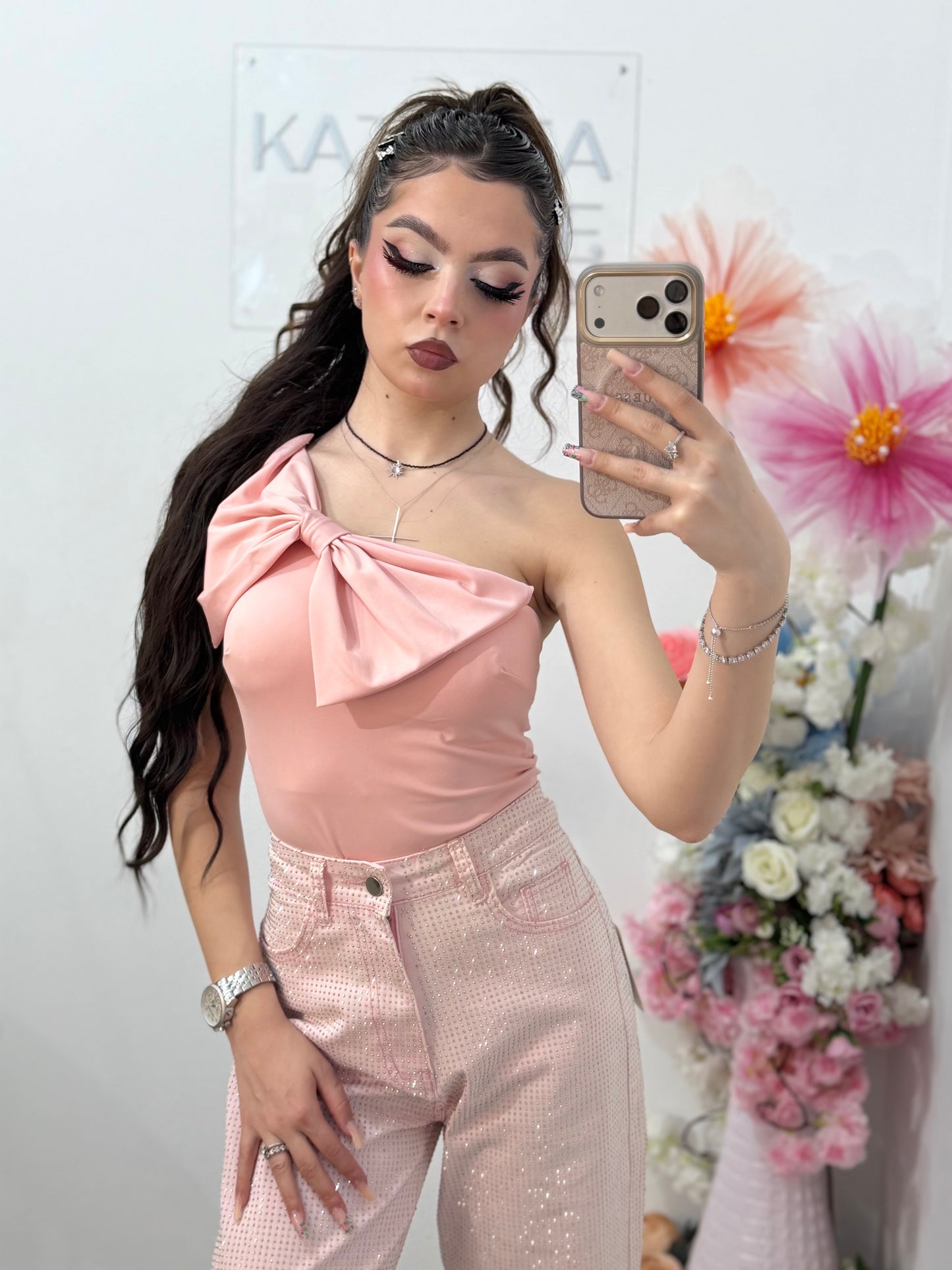 Body dama elegant Bow