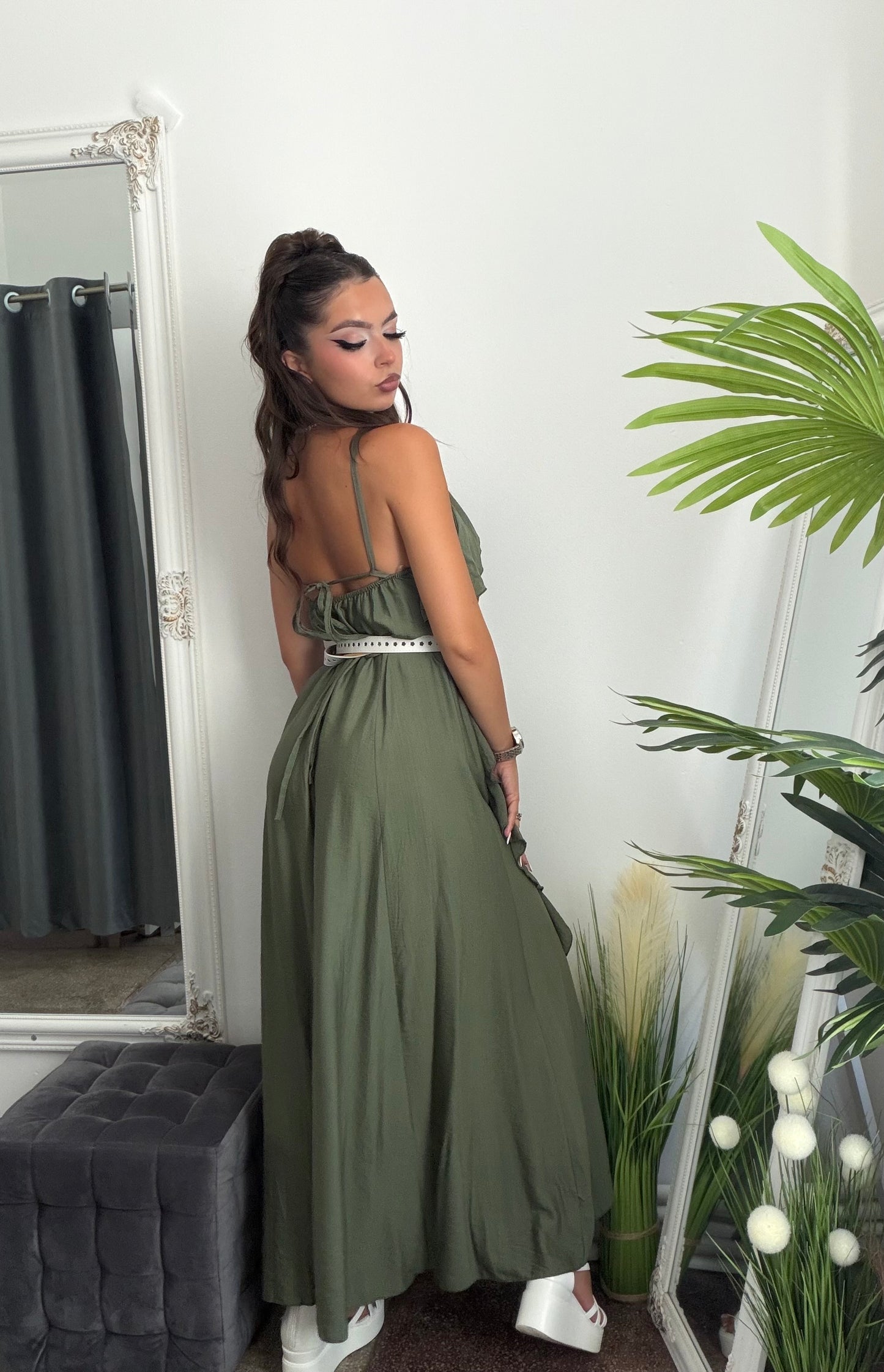 Rochie kaki IOANA