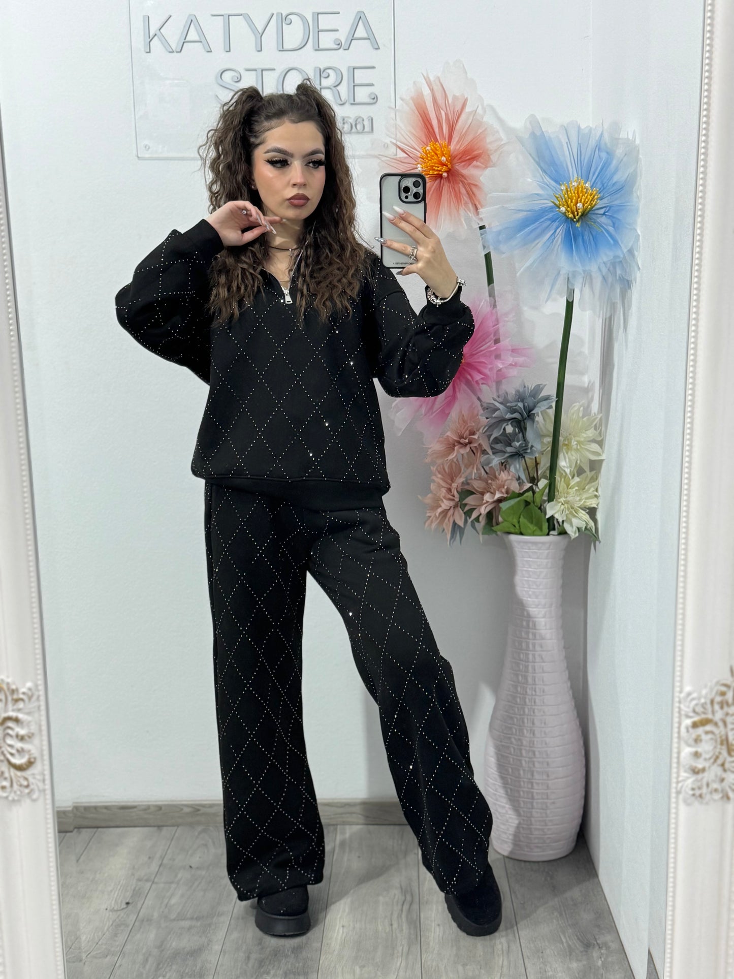 Compleu negru SPARKLE