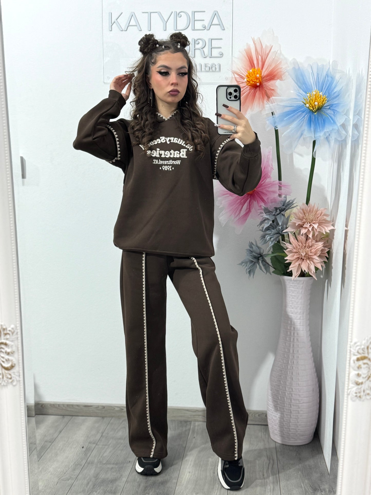 Trening Casual „January Second Batteries” – Set Hanorac + Pantaloni MARO