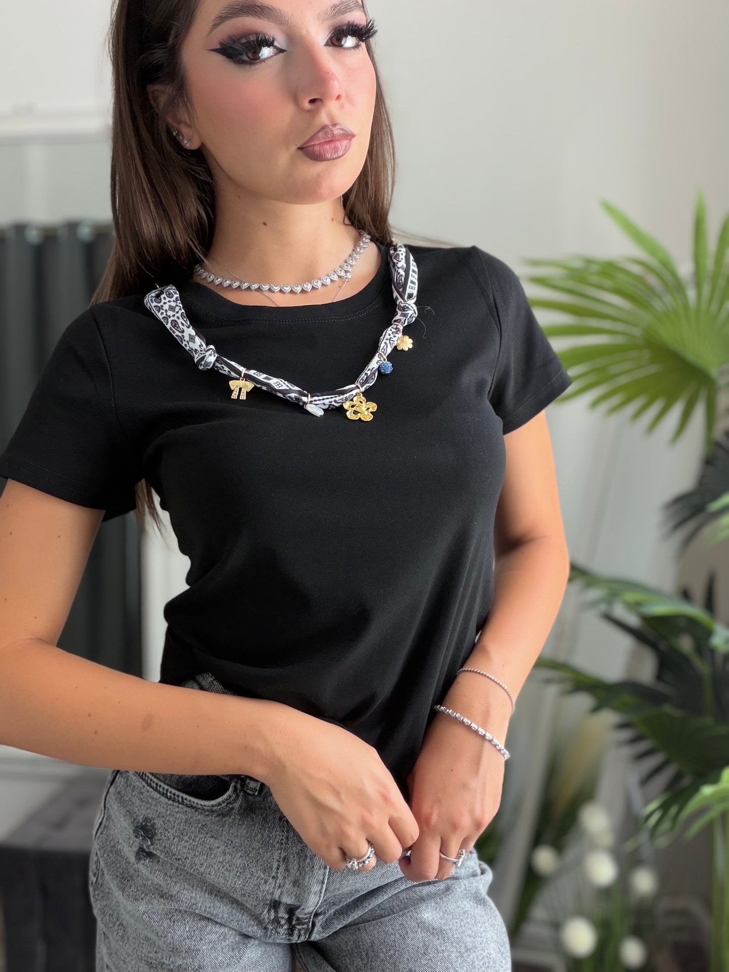 Tricou negru ELSA