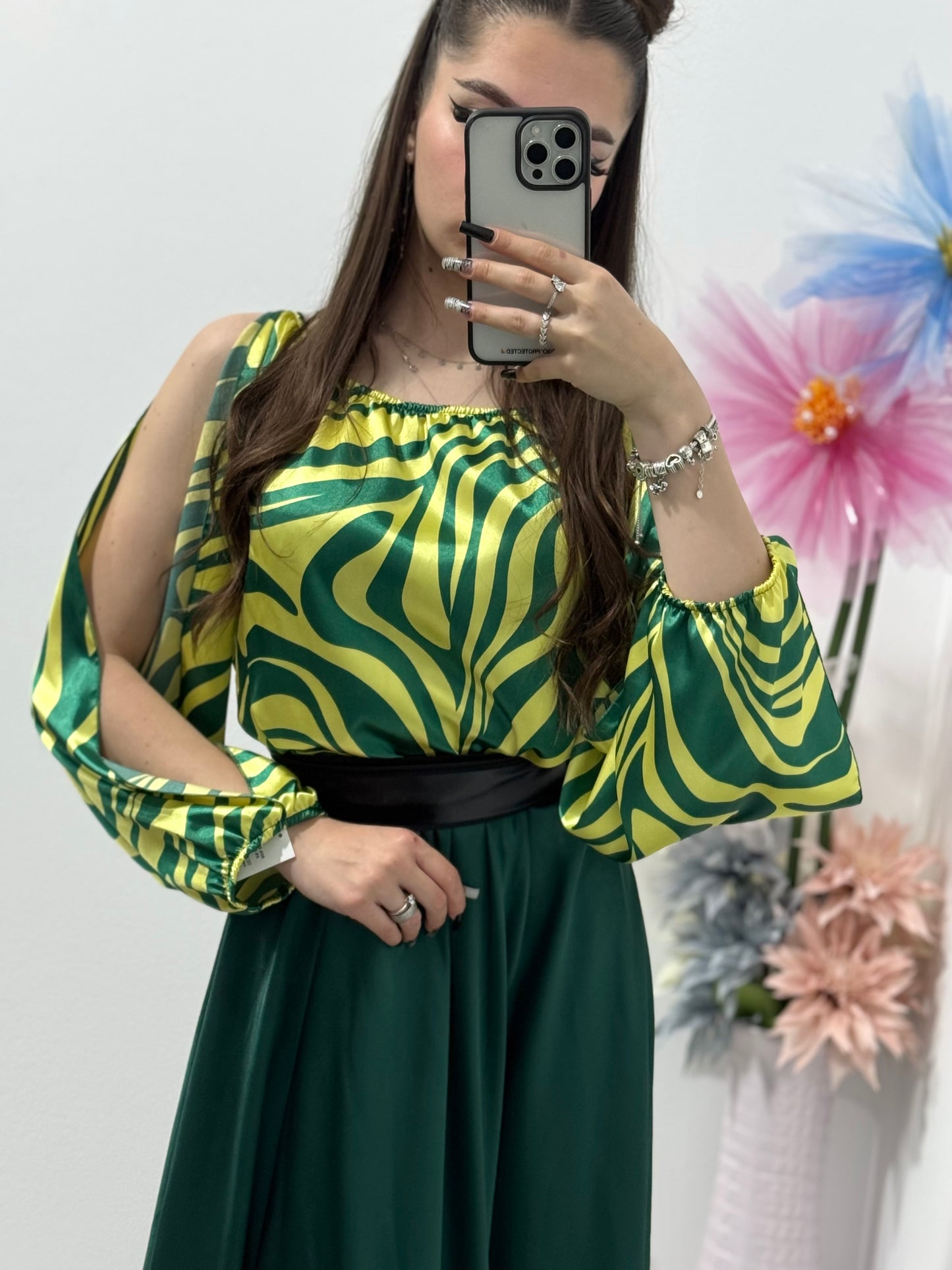 Rochie satin Anastasia