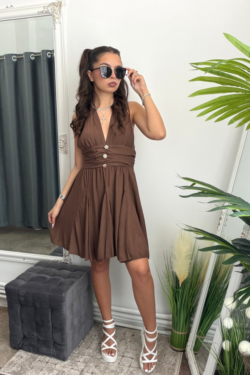 Rochie maro DENISSA