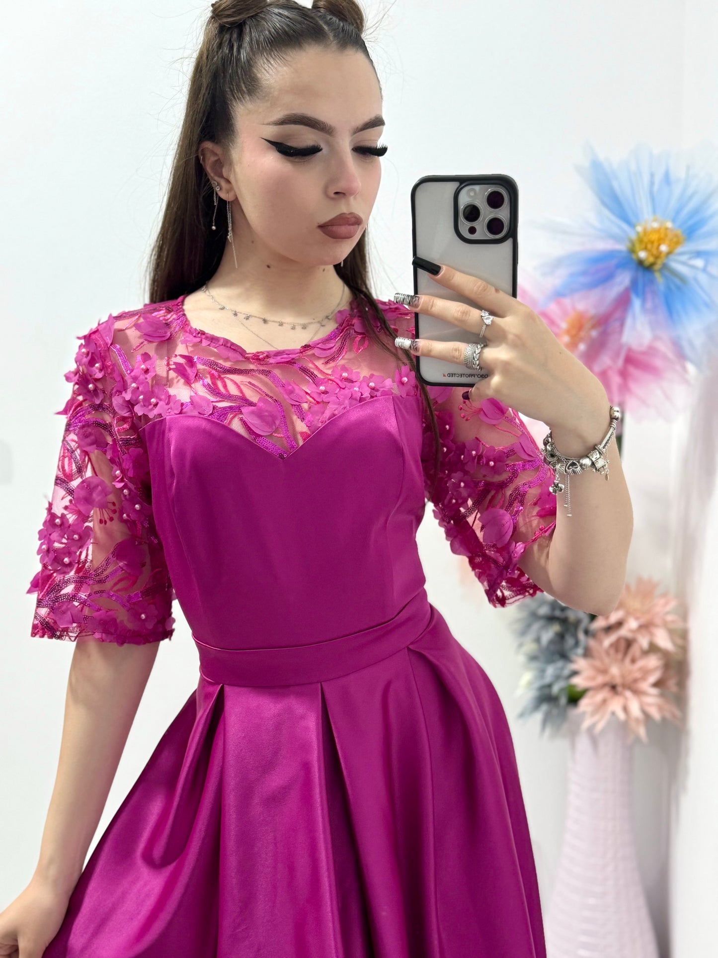 Rochie elegantă din tafta  Teodora