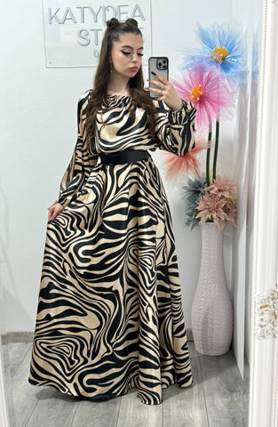 Rochie elegantă din satin Emily