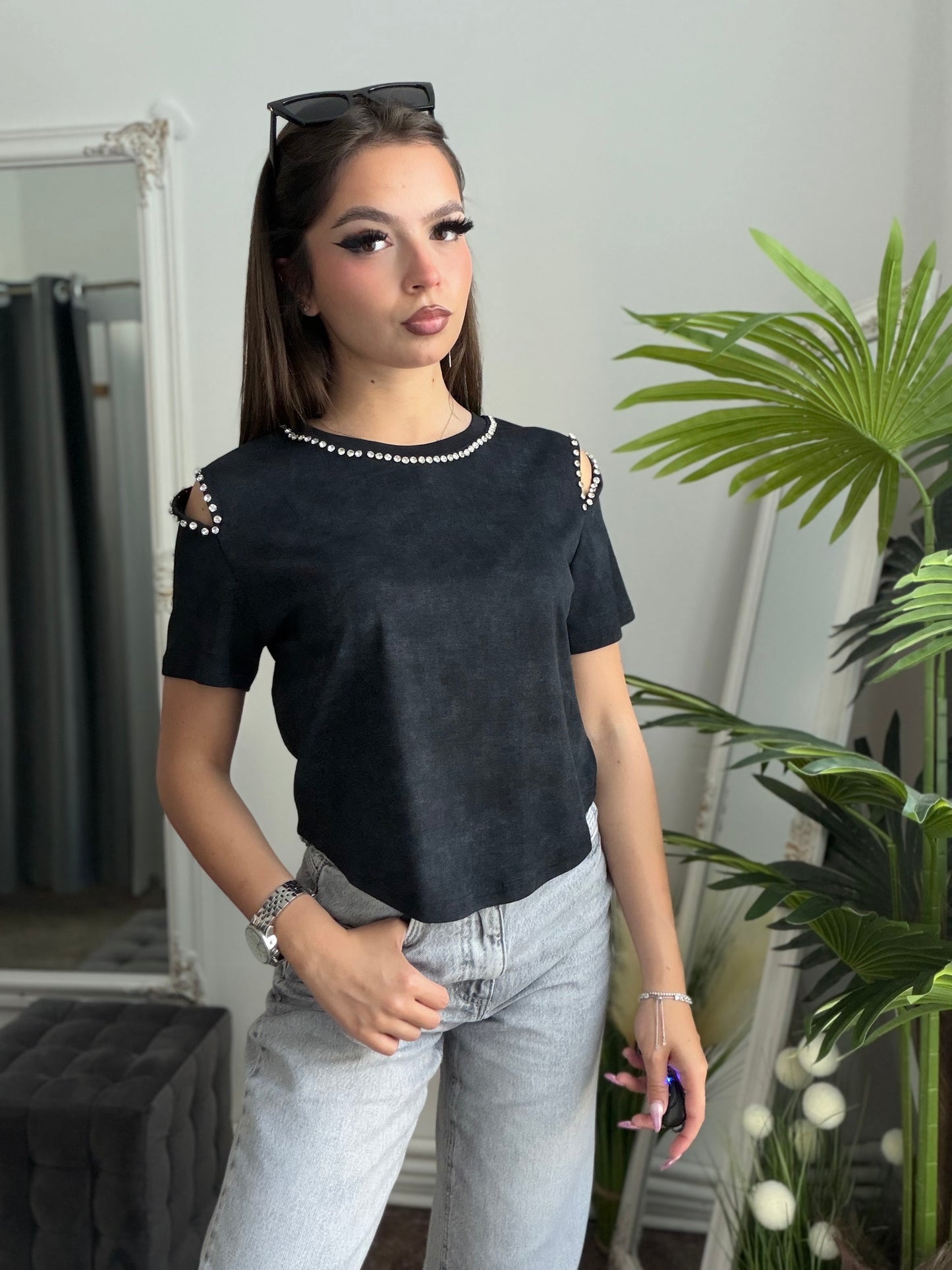 Tricou OANA negru
