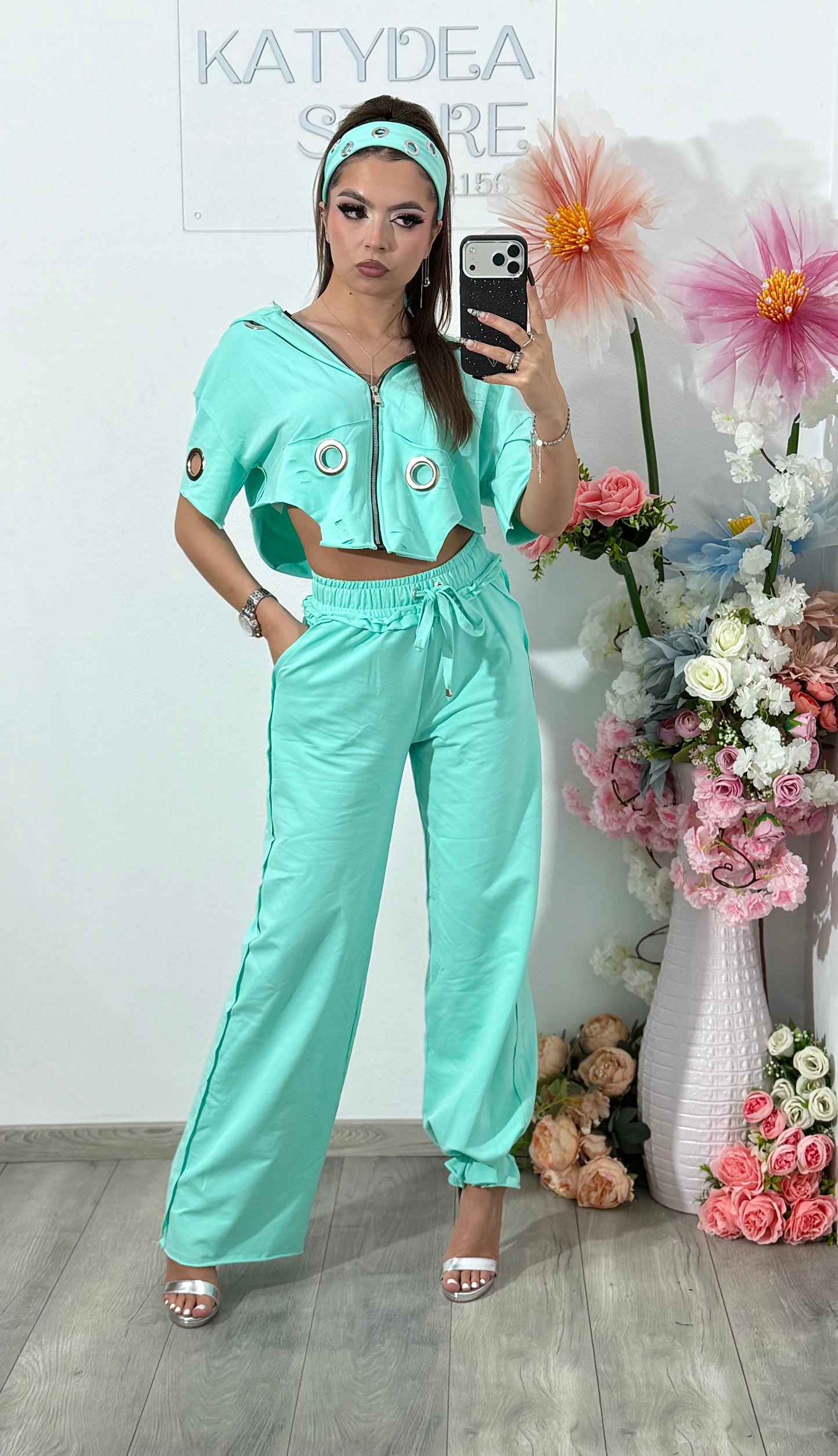 Compleu din 3 piese EXOTIC menta