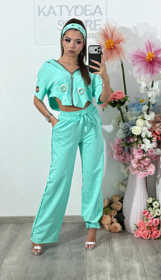 Compleu din 3 piese EXOTIC menta