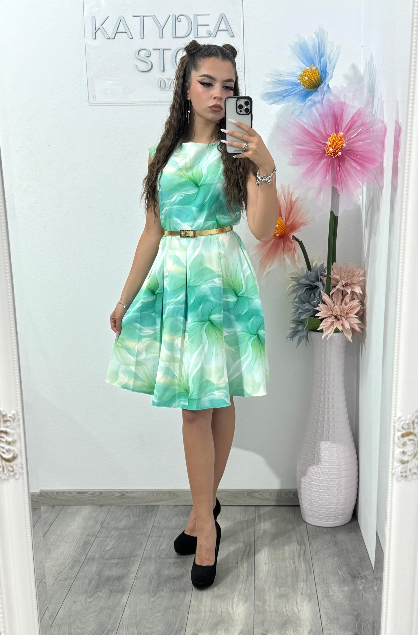 Rochie cu imprimeu Maria
