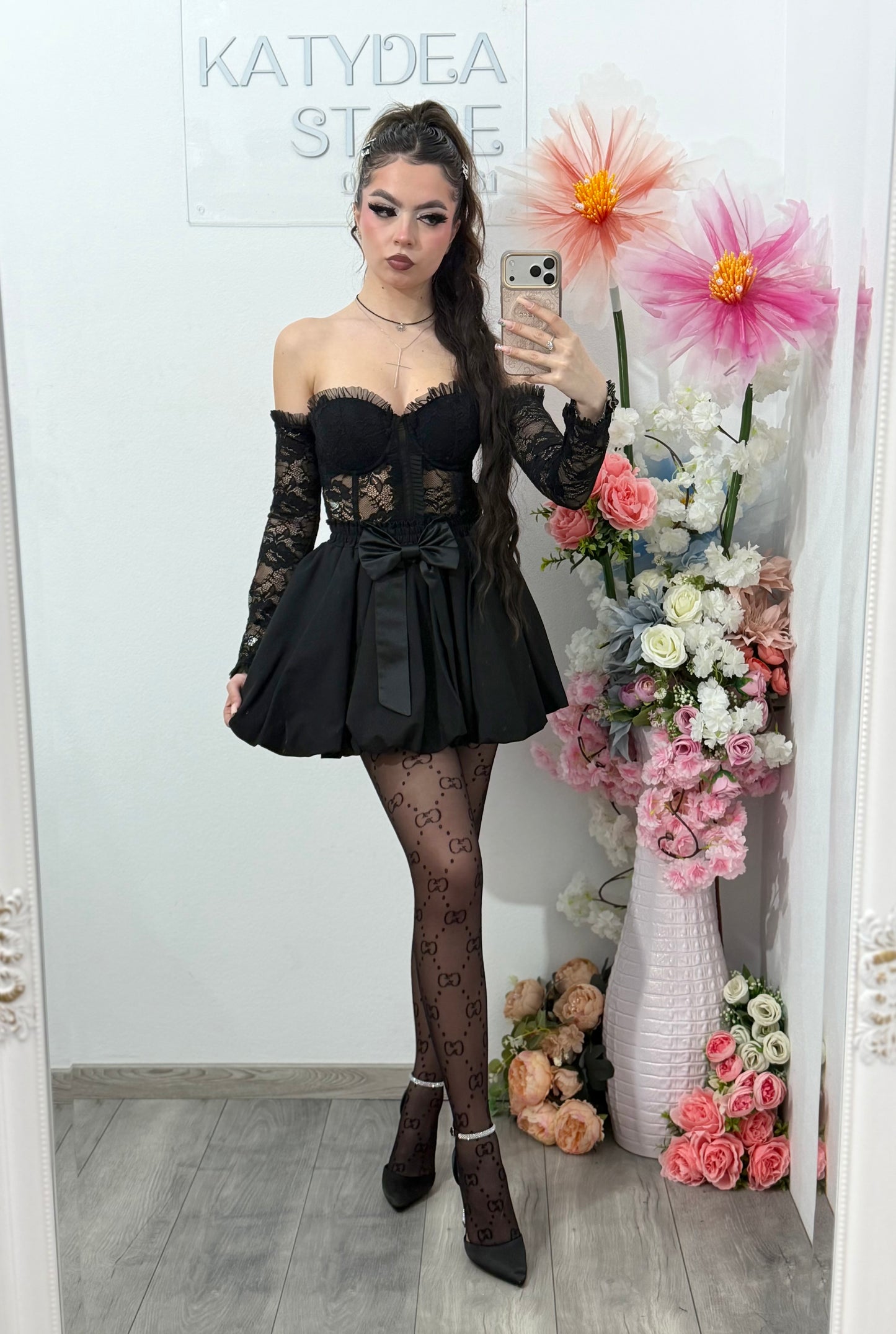 Top elegant din dantelă MISS