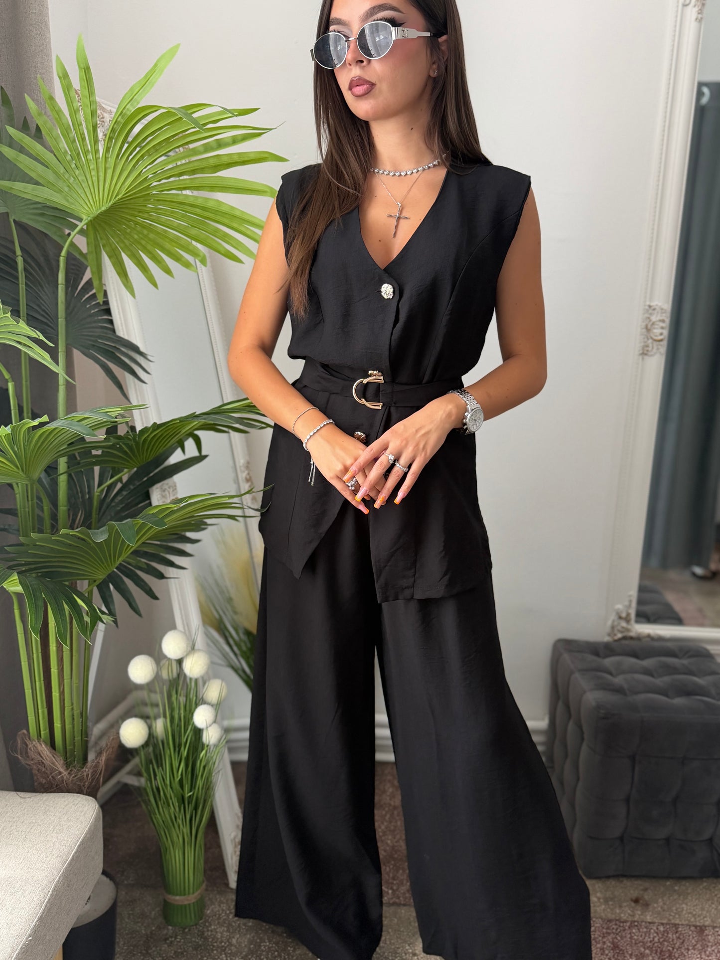Compleu negru KLAUDIA