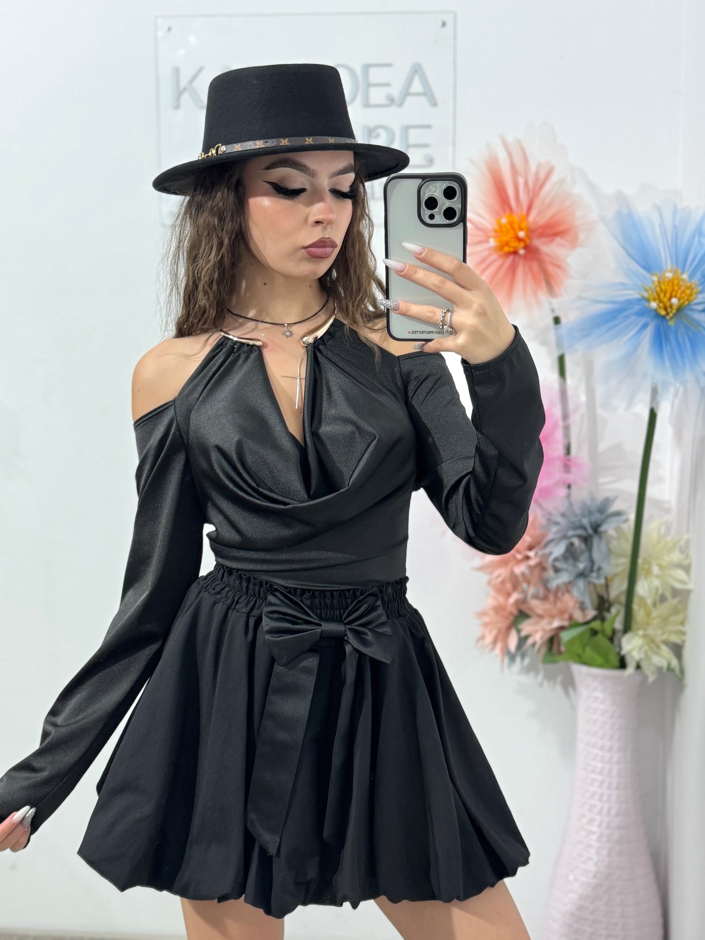 Bluză satinata PAULLA