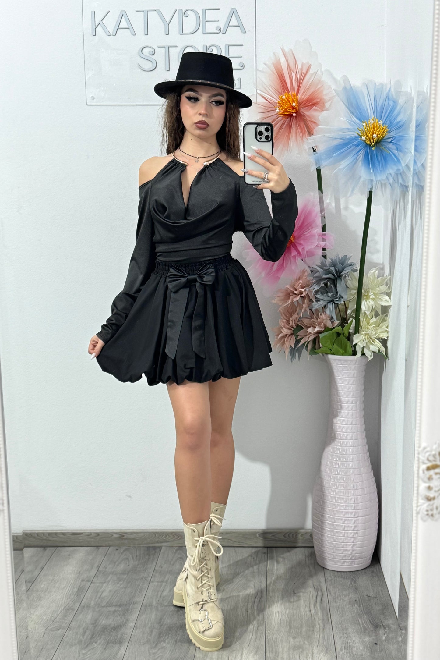 Bluză satinata PAULLA