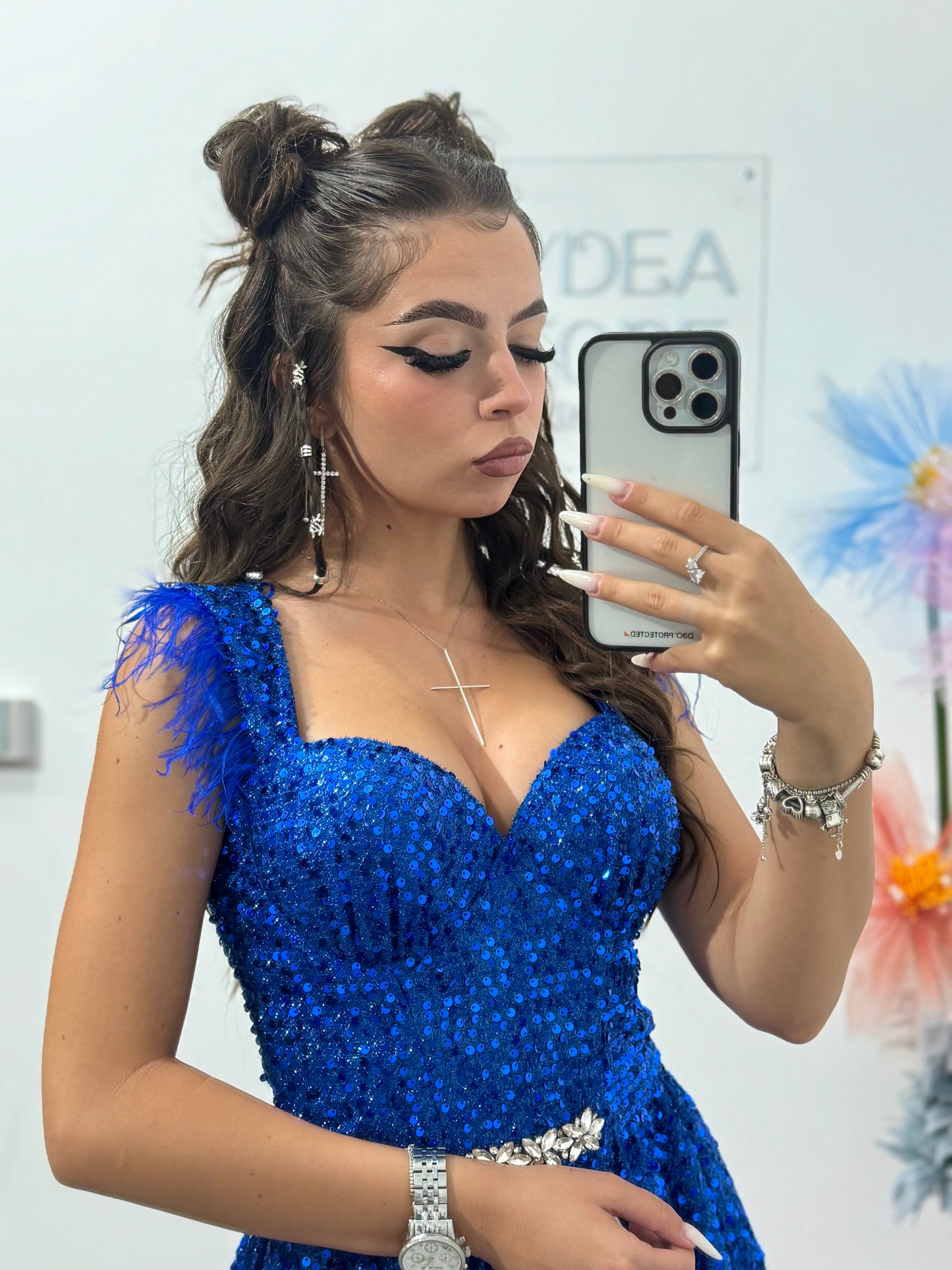 Rochie scurtă cu paiete Candy