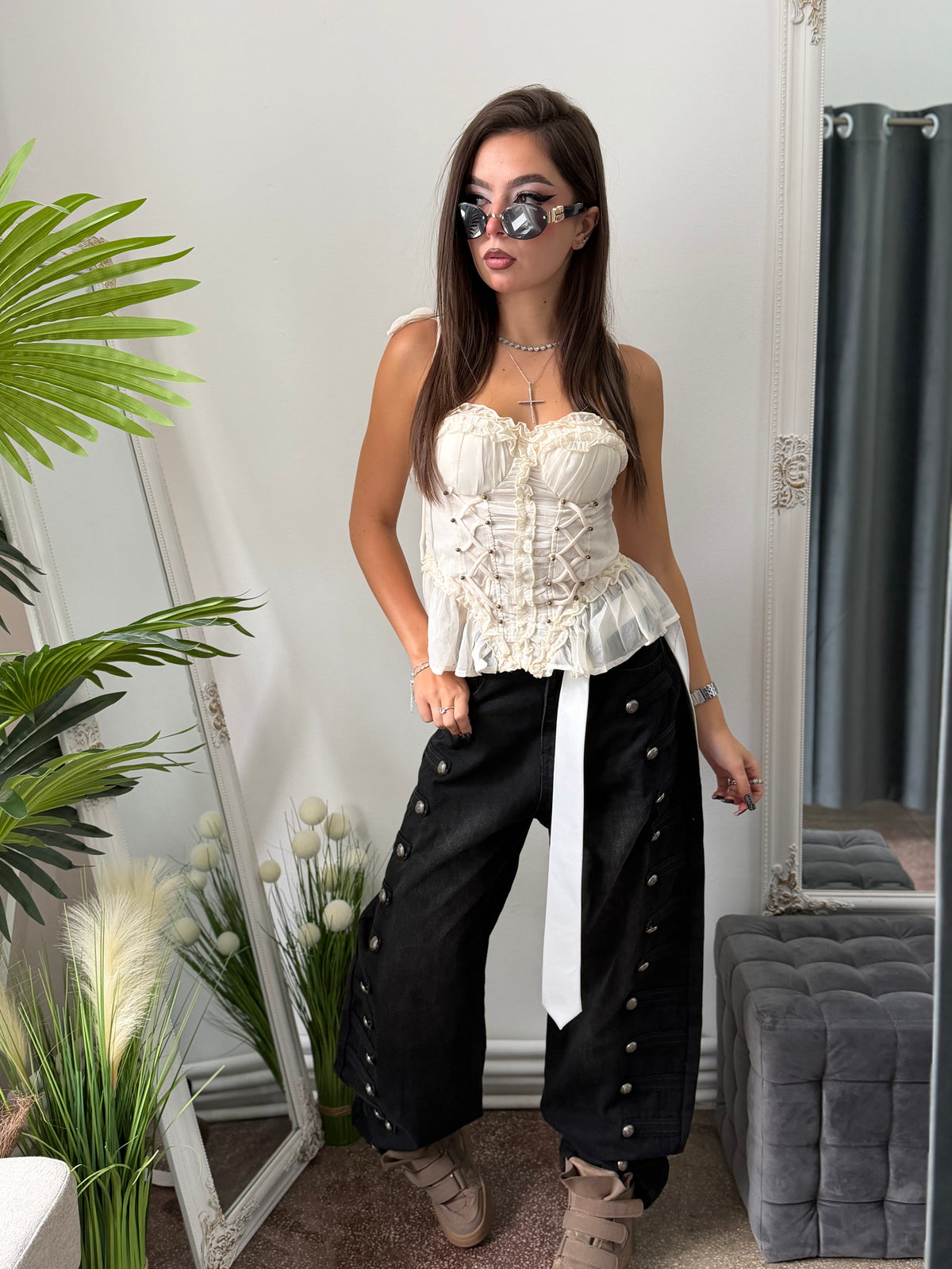 Top bej MARISSE