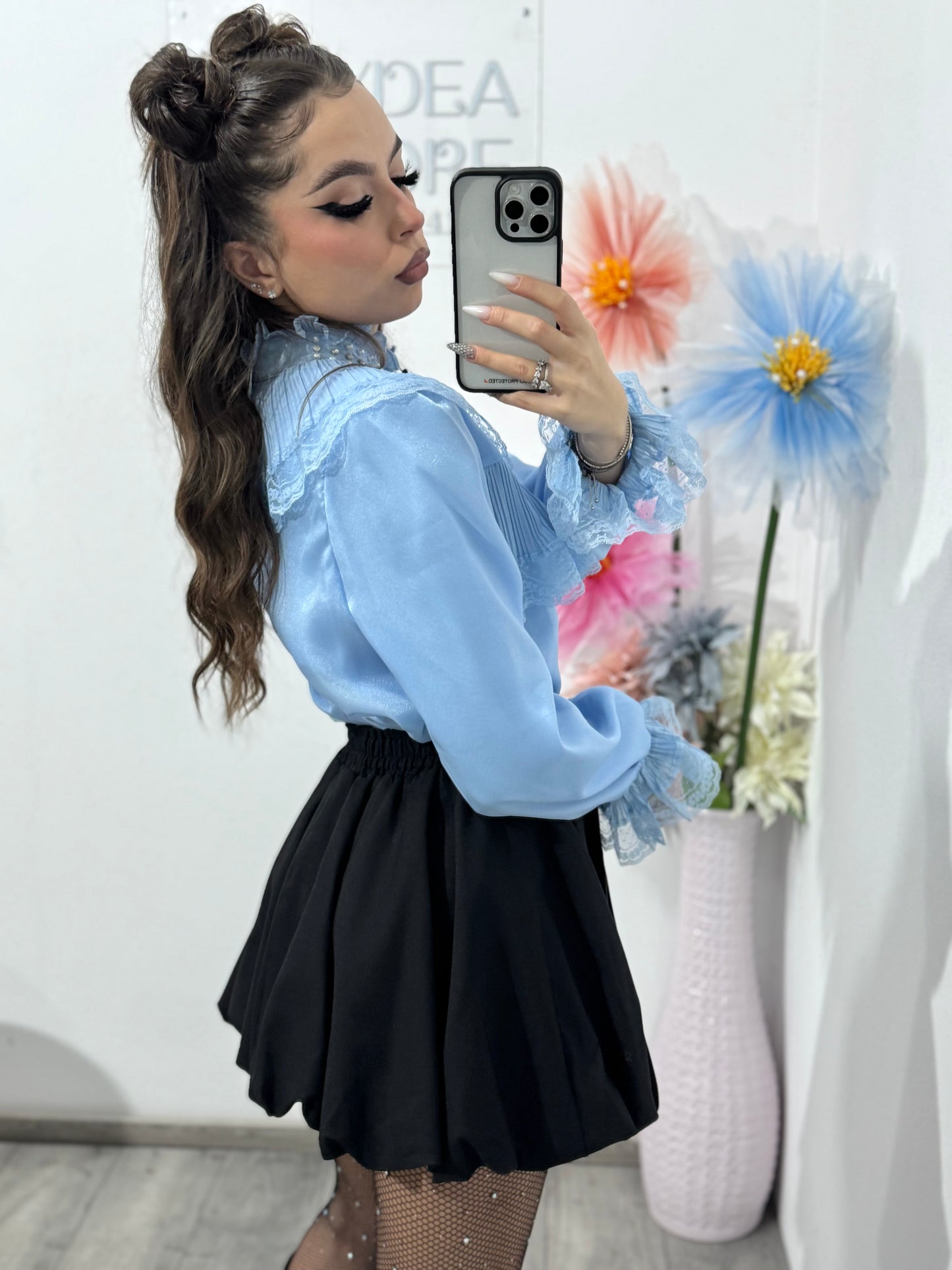 Fustă cu fundiță ANDREEA