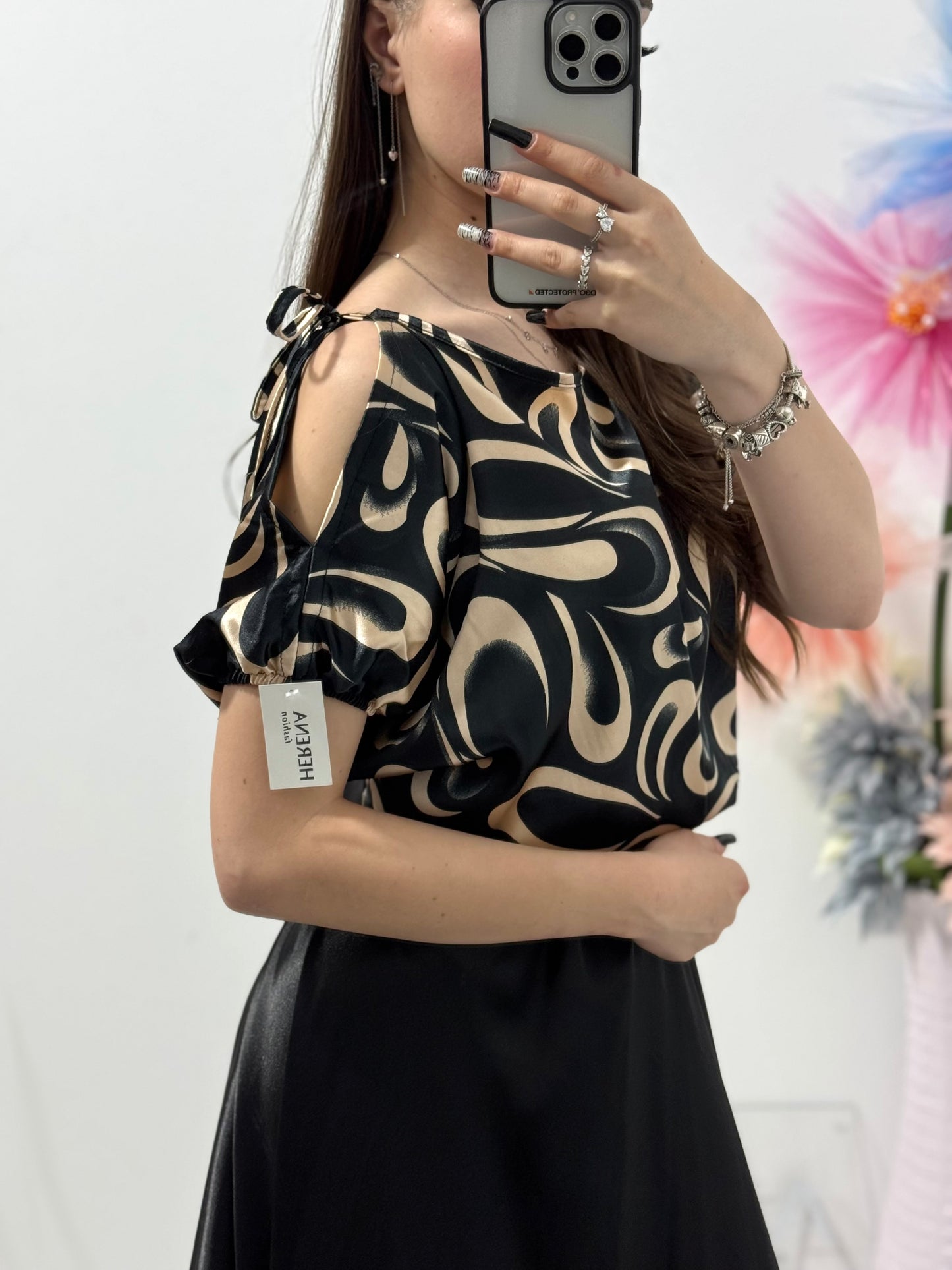 Rochie satin Olivia