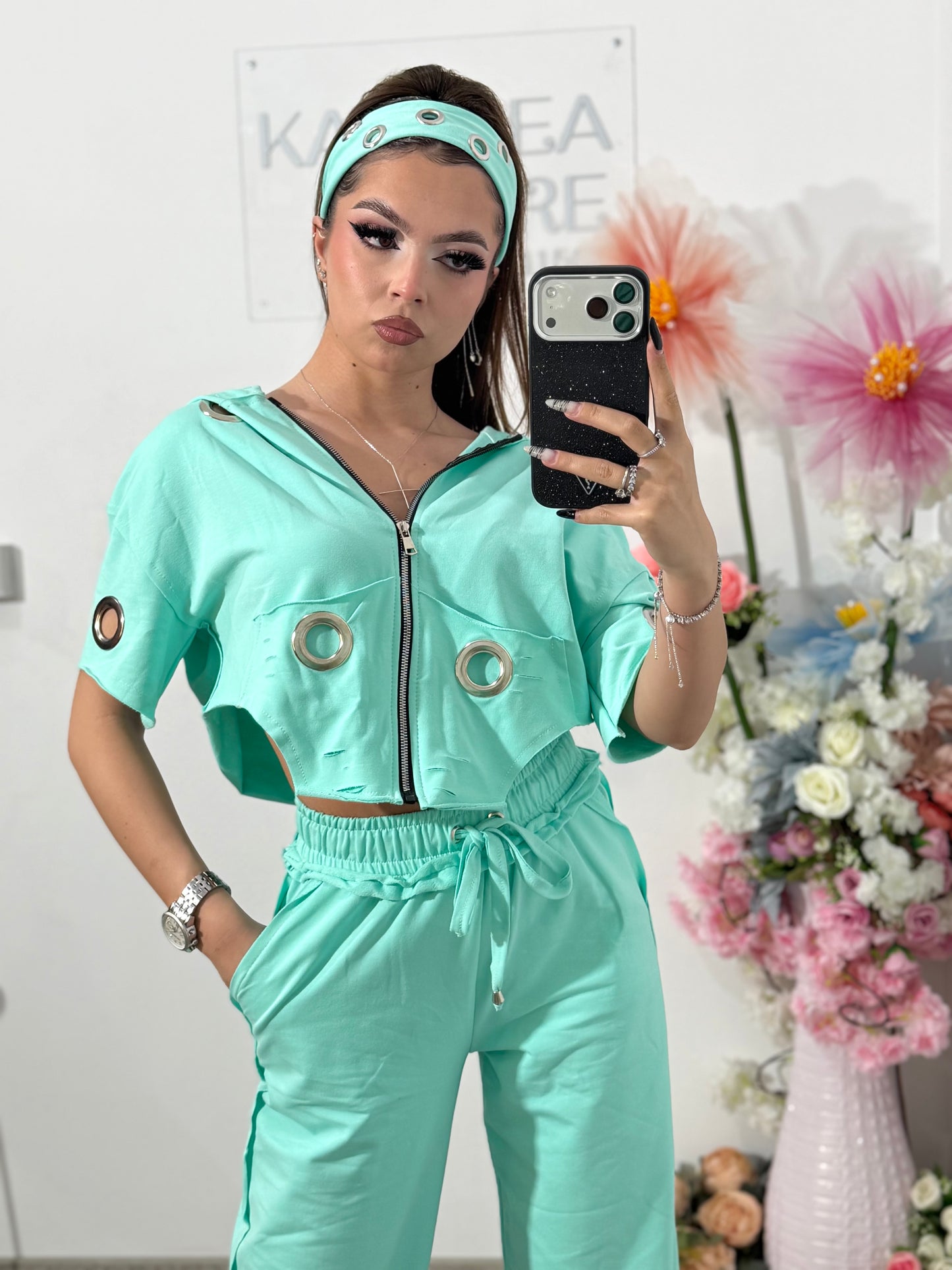 Compleu din 3 piese EXOTIC menta