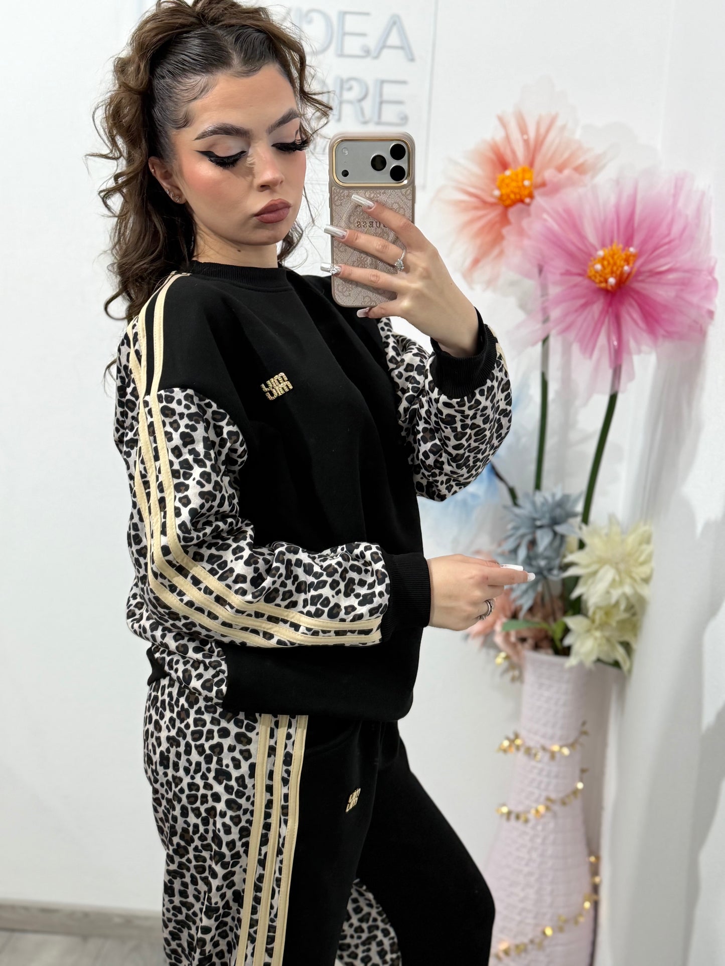 Compleu format din 2 piese ANIMALPRINT DELIA
