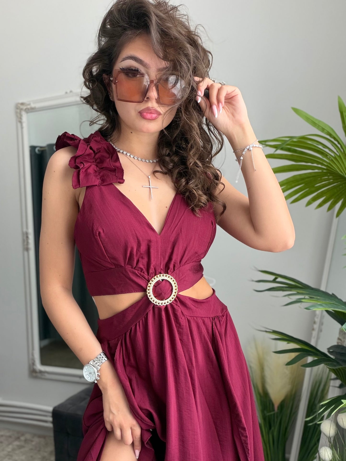 Rochie grena Goddess