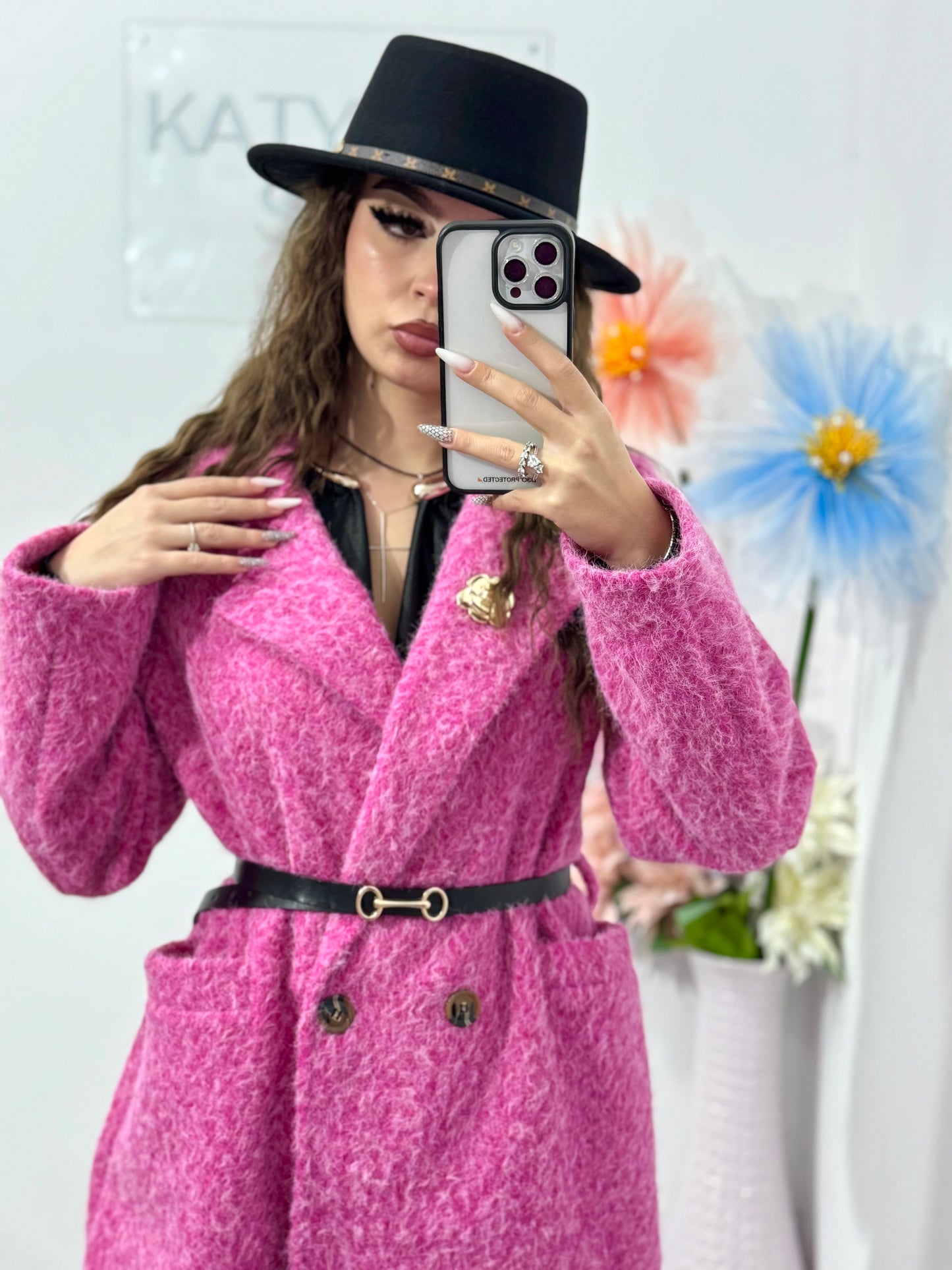 Palton damă lung ELENA