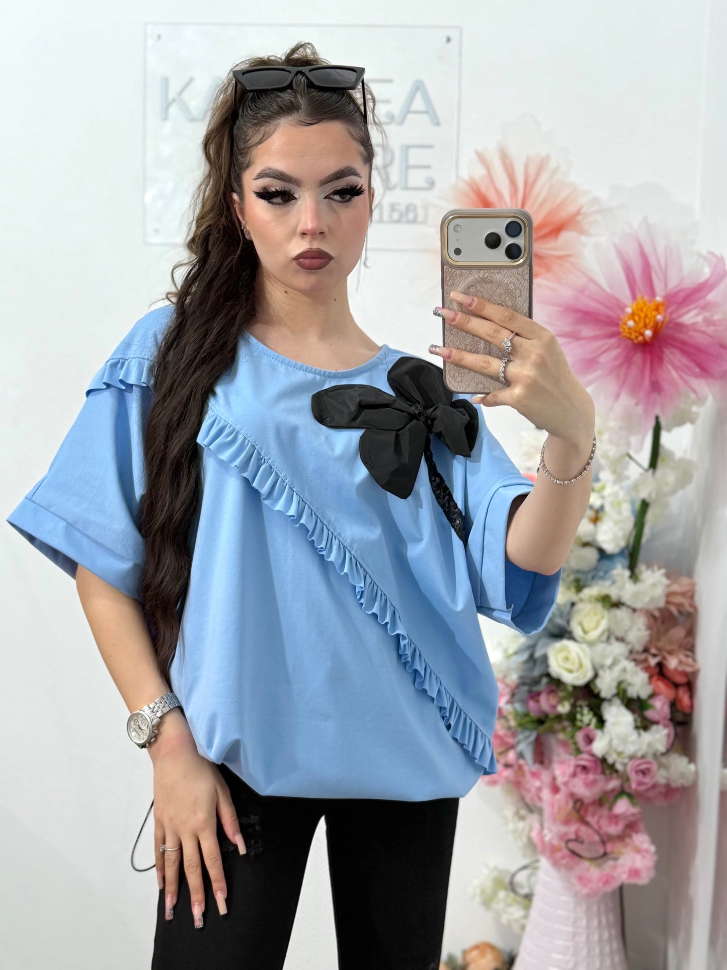 Bluză cu libelulă LORENA