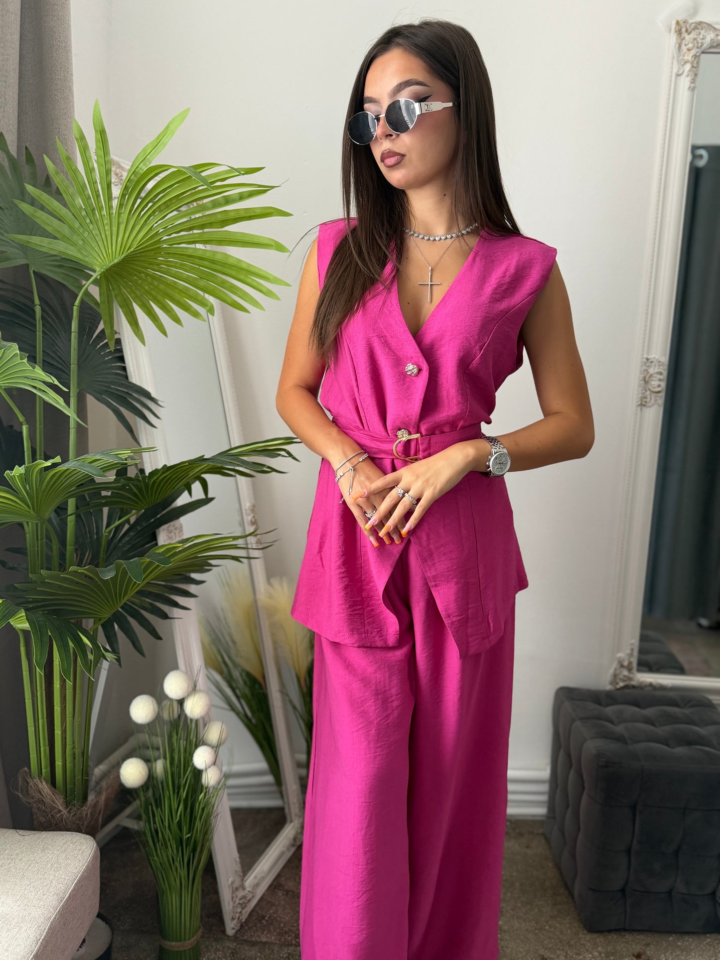 Compleu fucsia KLAUDIA