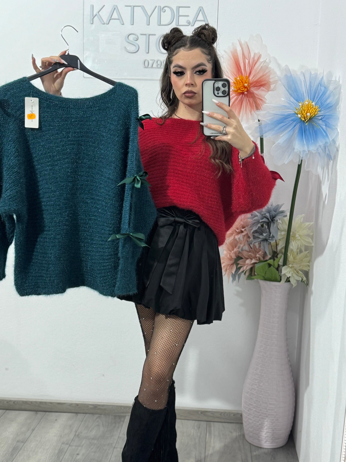 Bluza cu fundite Elsa