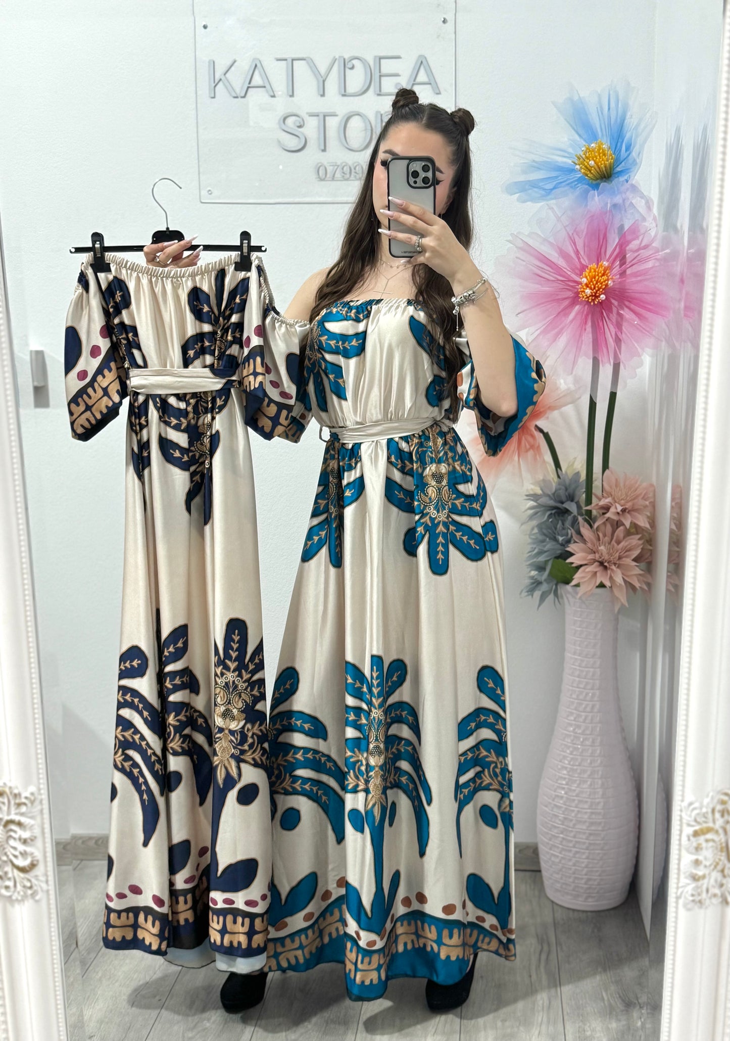 Rochie cu imprimeu Chloe