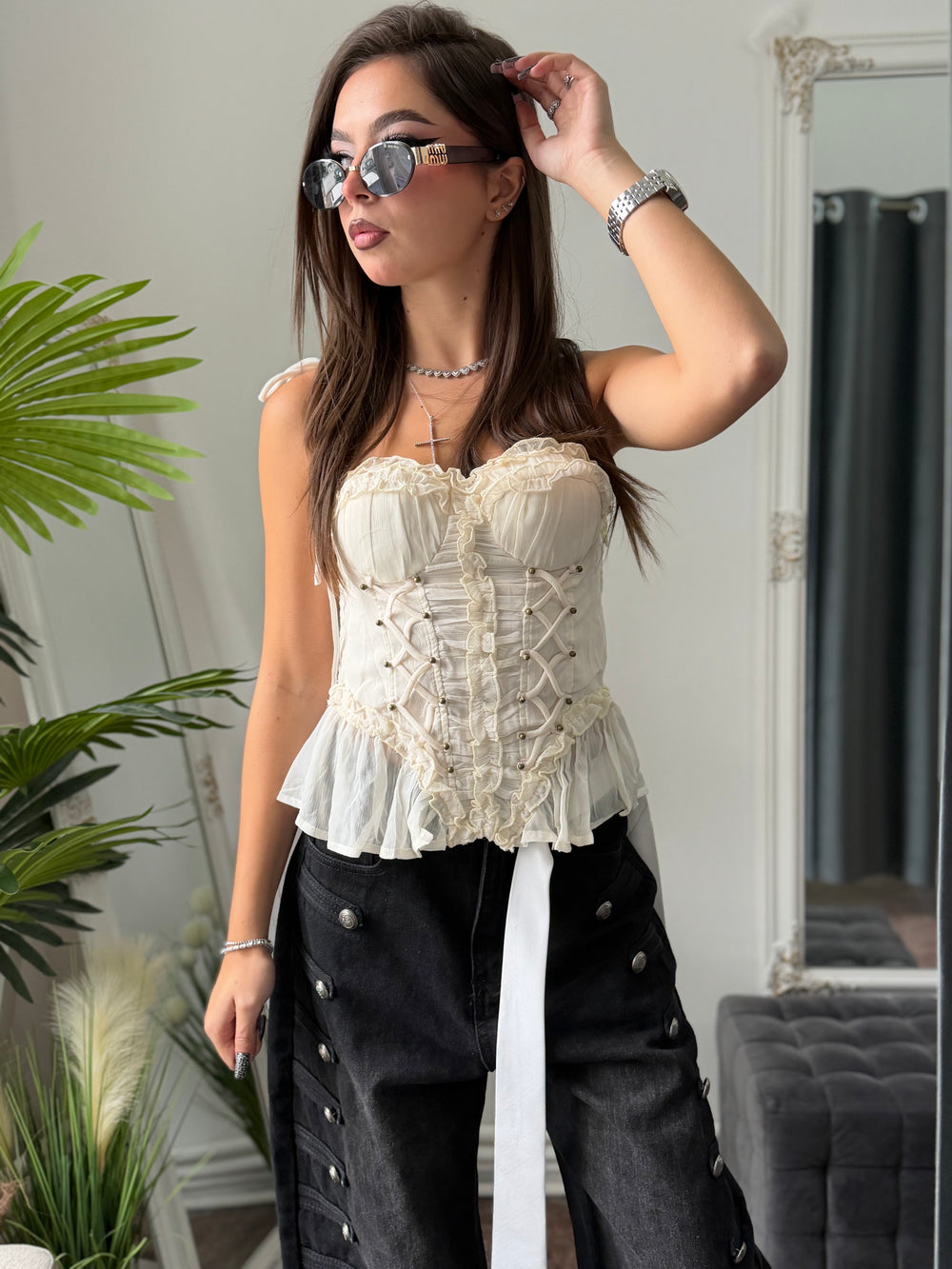 Top bej MARISSE