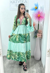 Rochie cu imprimeu Sabrina